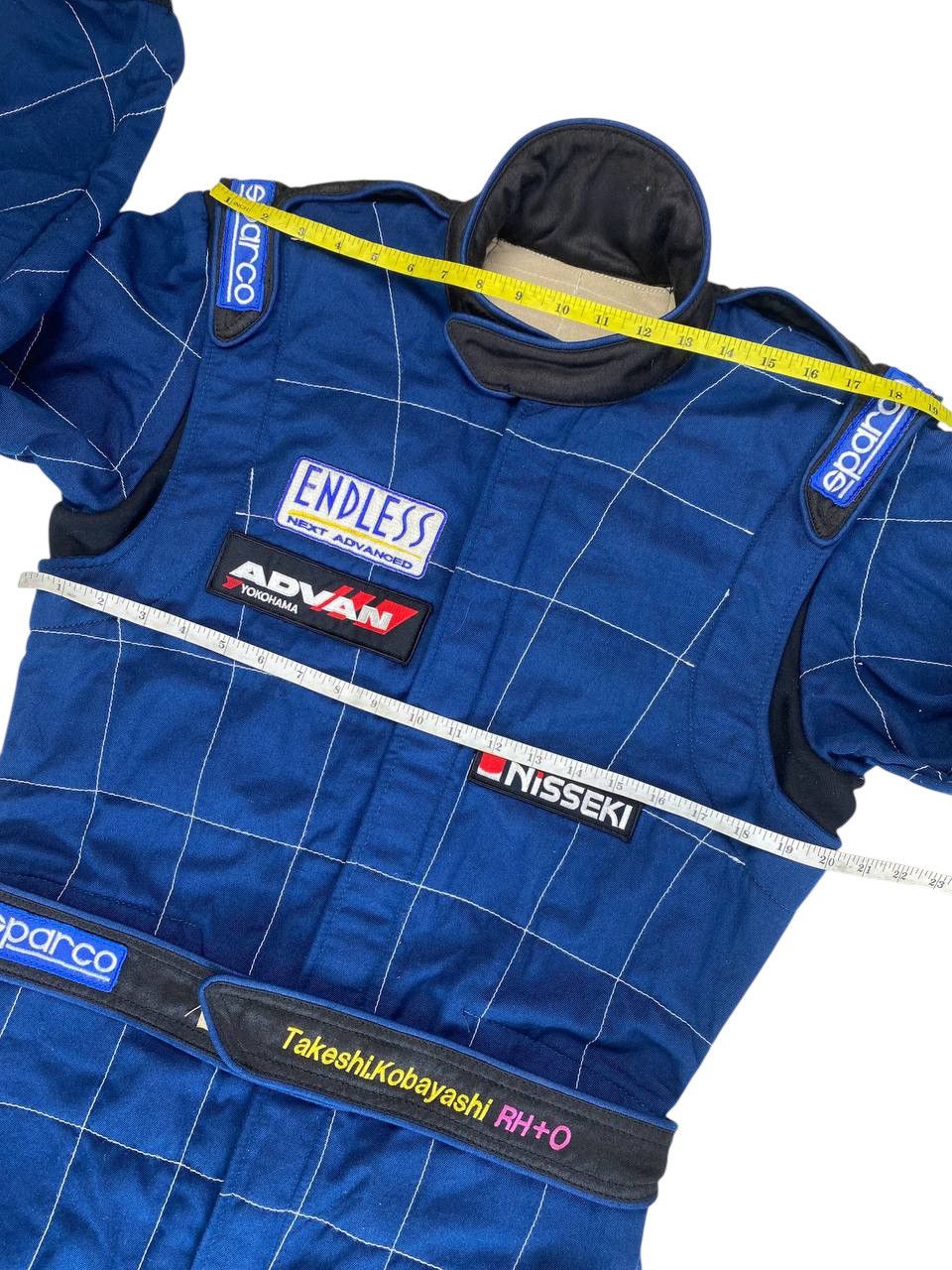 Formula 1 2008 Takeshi Kobayashi Sparco Racing Suit Size US 34 / EU 50 - 4 Thumbnail