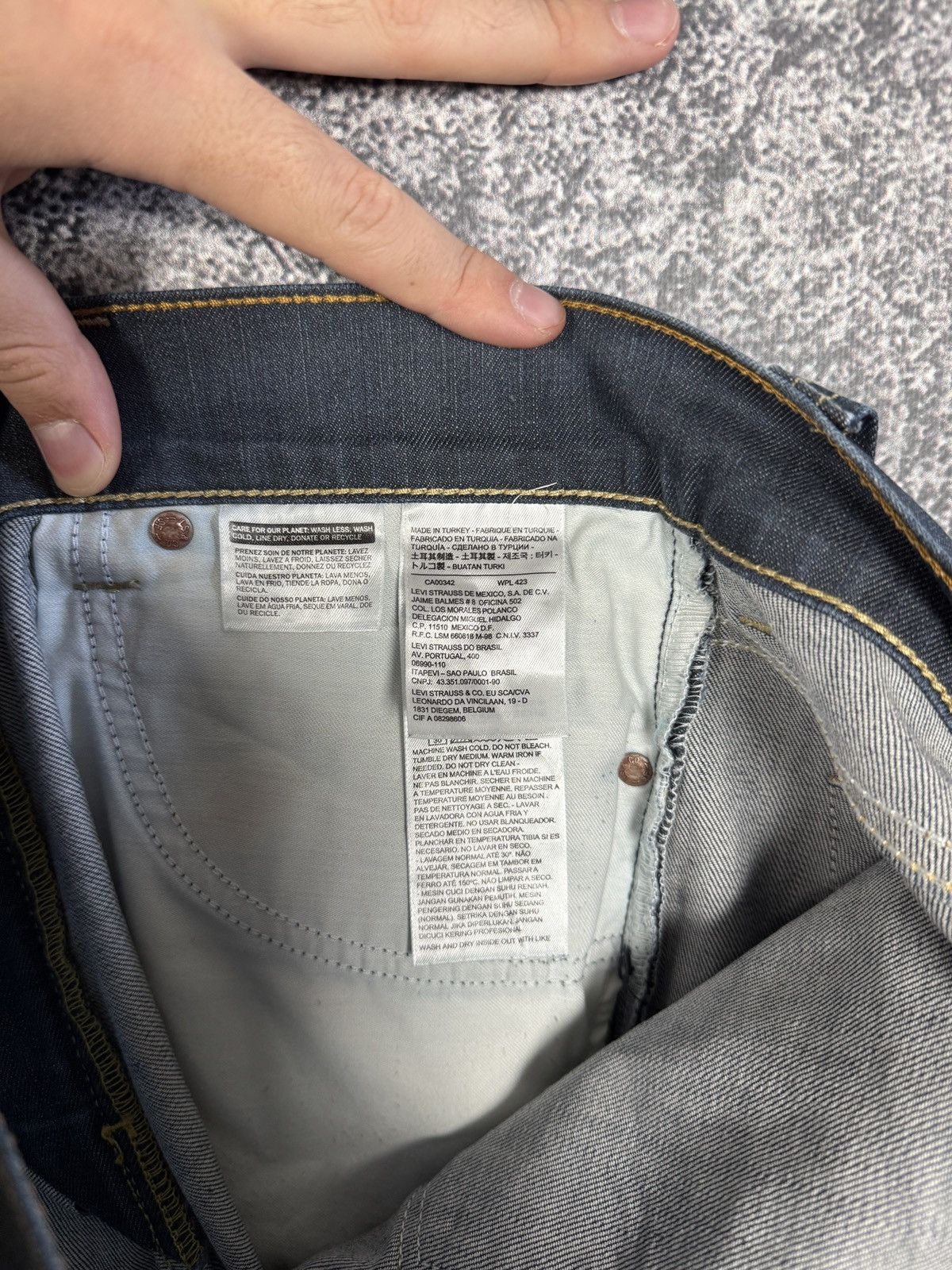 Levi's Levi’s Denim Straight Jeans Vintage Pants Size W33 L32 Size US 33 - 8 Thumbnail