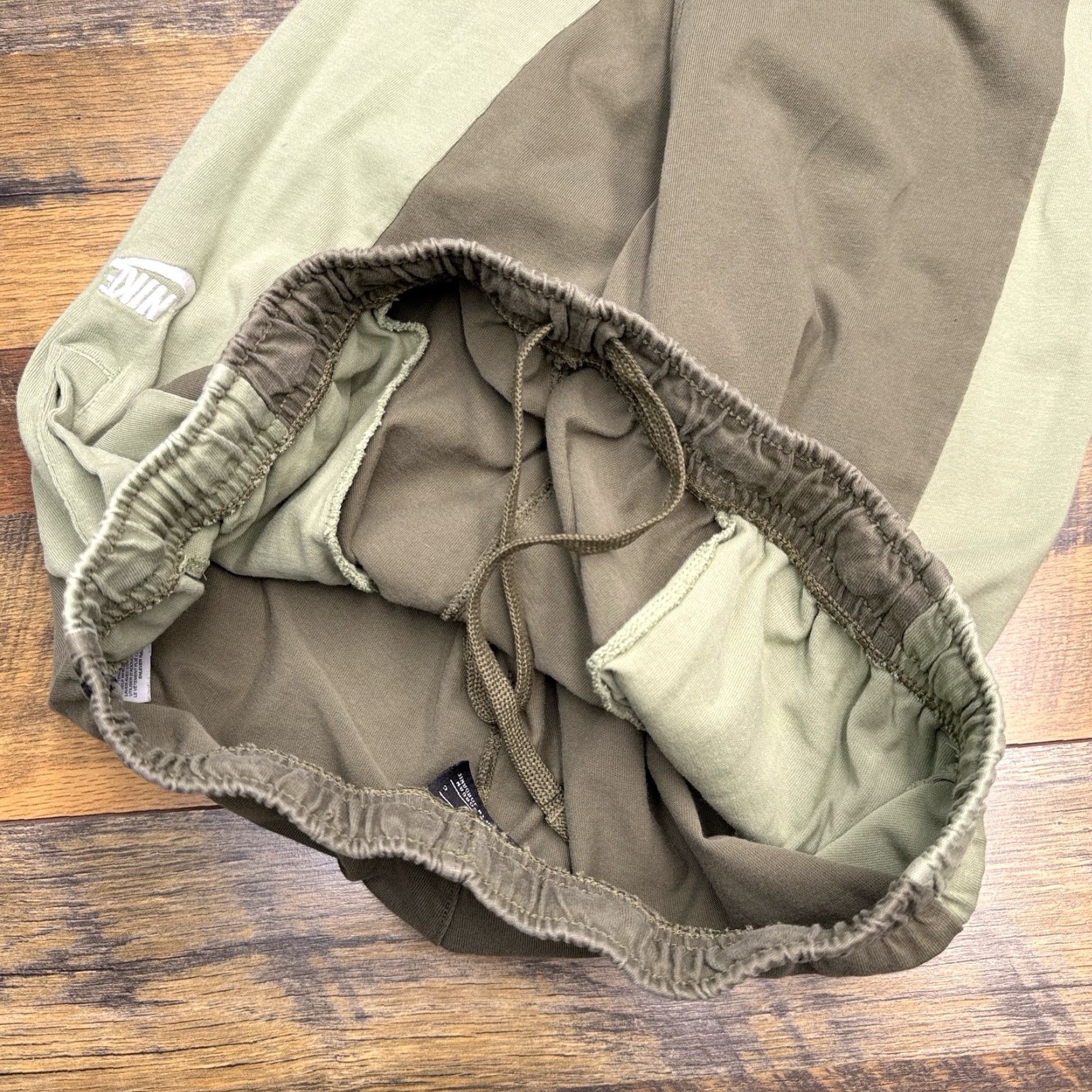 Nike Nike Jogger Sweatpants Mens Large Green Cotton Size US 33 - 4 Thumbnail