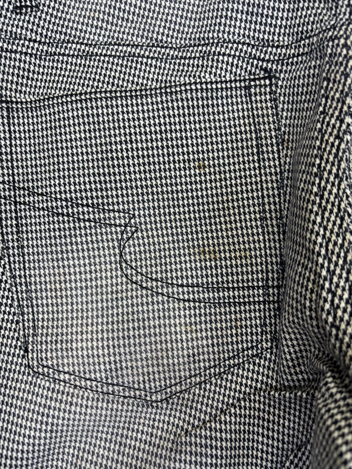 Japanese Brand semanticdesign Houndstooth Embroidery Stretchable Pant K18 Size US 30 / EU 46 - 12 Thumbnail