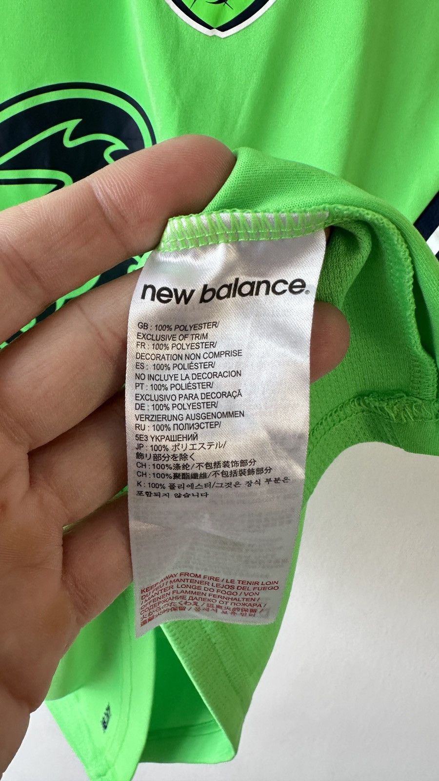 New Balance Ireland National Team New Balance NB Dry Training Top Jersey Size US M / EU 48-50 / 2 - 9 Thumbnail
