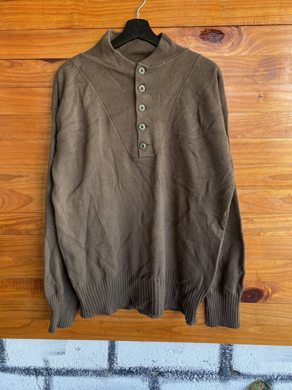 Vintage Vintage OG Military Pullover Sweater - Mitt’s Mitts Inc. Size US XL / EU 56 / 4 - 3 Thumbnail