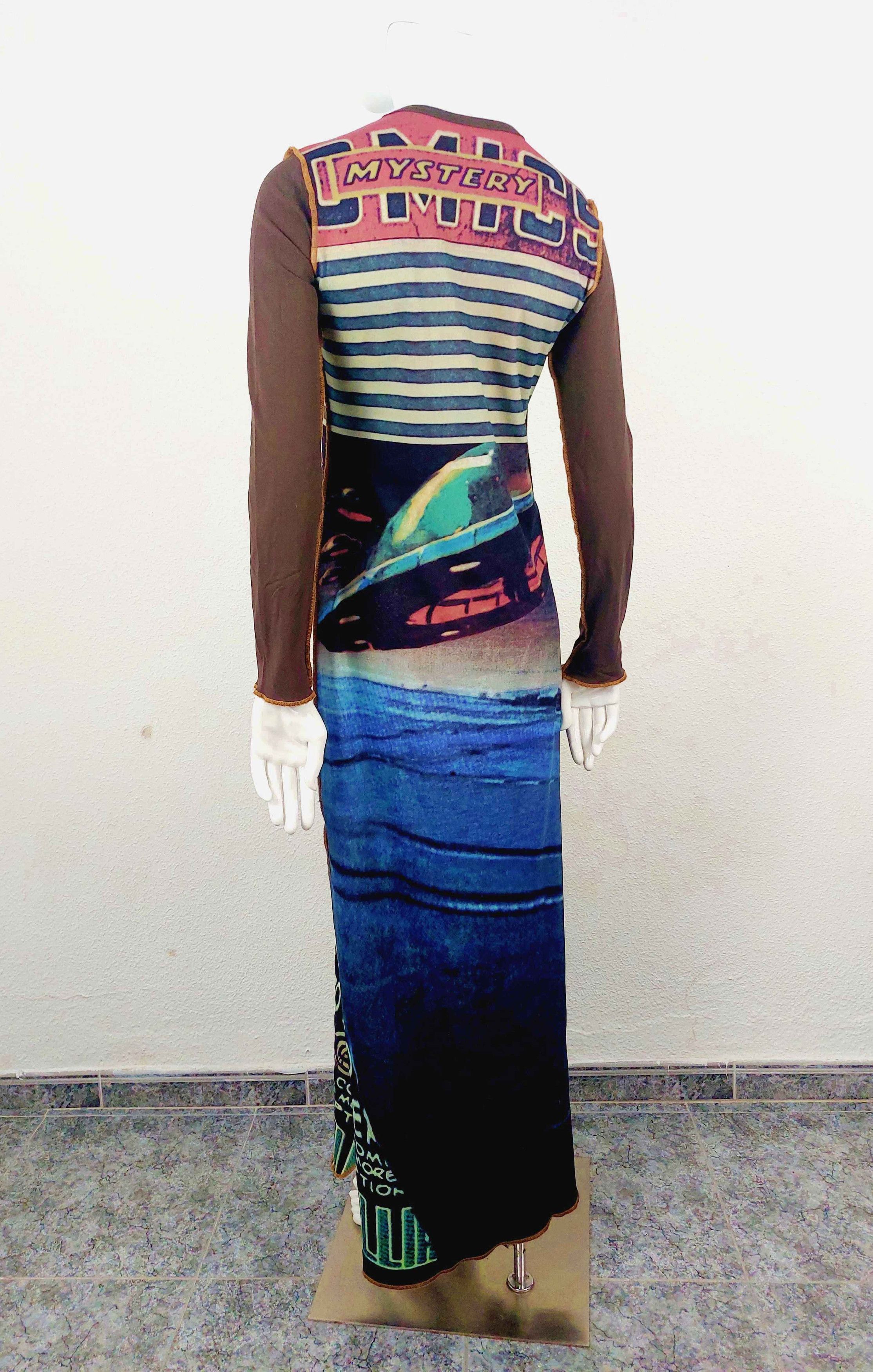 Cop Copine COP COPINE Mystery Space UFO Alien Mesh Dress Size S / US 4 / IT 40 - 13 Thumbnail