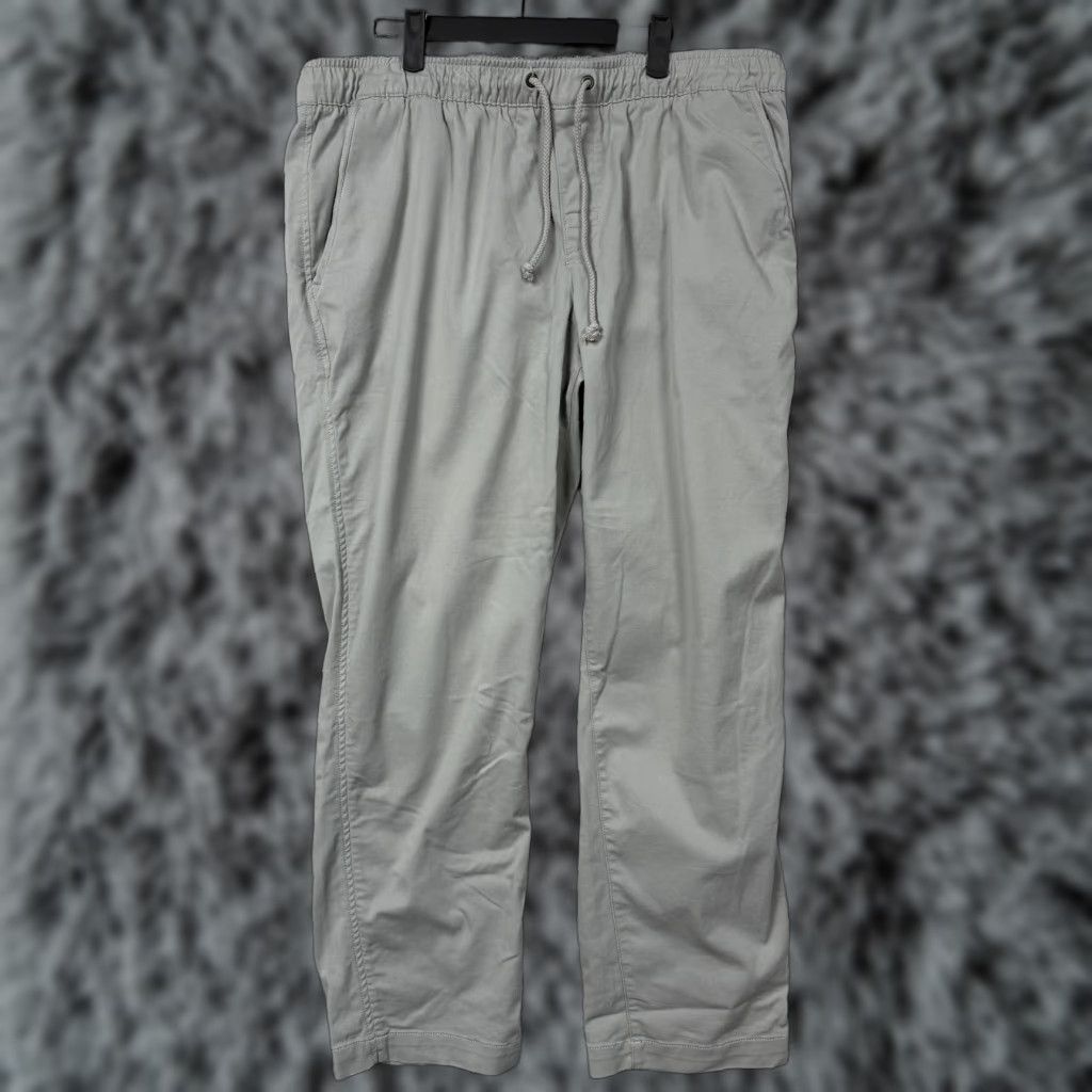 Vintage L.L.Bean Pants Mens XL 38x30 Sage Green Jogger Pull On Travel Standard Fit Size US 36 / EU 52 - 1 Thumbnail
