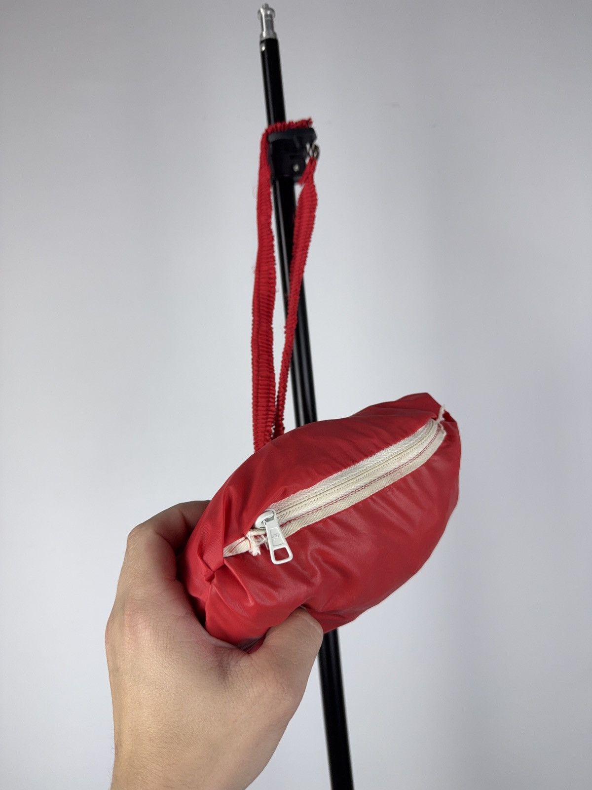 Adidas × Vintage Rare 80s Vintage AdidasTrack Rain Jacket Transformer Bag Size US S / EU 44-46 / 1 - 11 Thumbnail