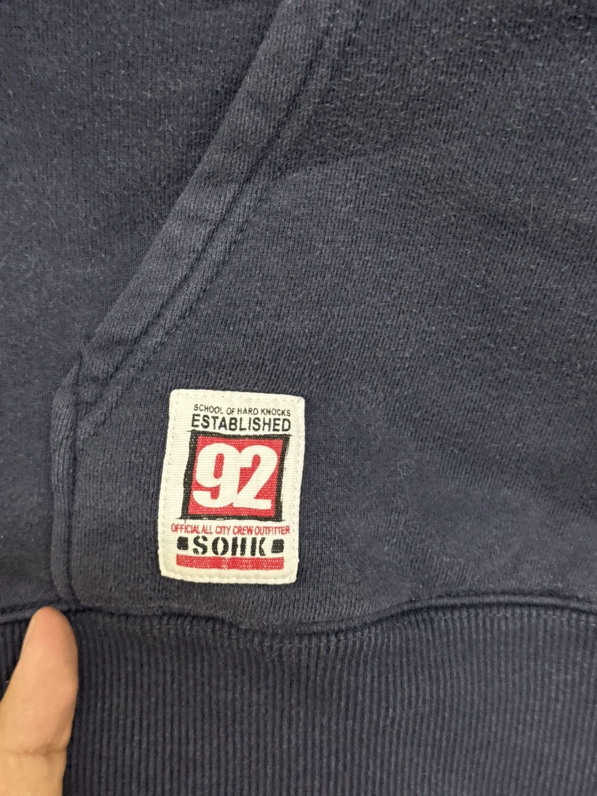 JNCO 2000s School of Hard Knock SOHK y2k jnco style faded Hoodie Size US S / EU 44-46 / 1 - 5 Thumbnail