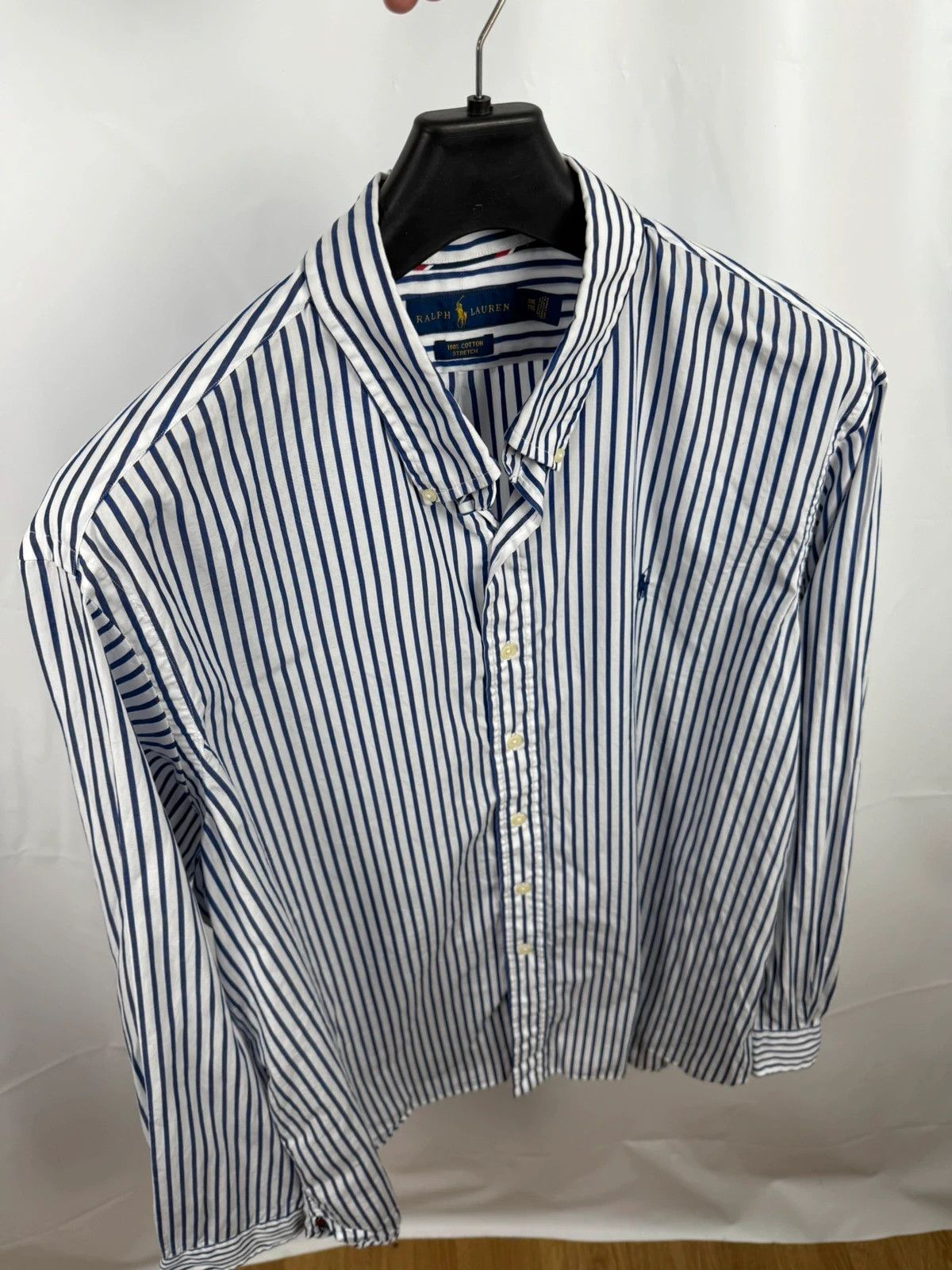Ralph Lauren Ralph Lauren Cup Striped Shirt Cotton Men size XXL Size US XXL / EU 58 / 5 - 7 Thumbnail