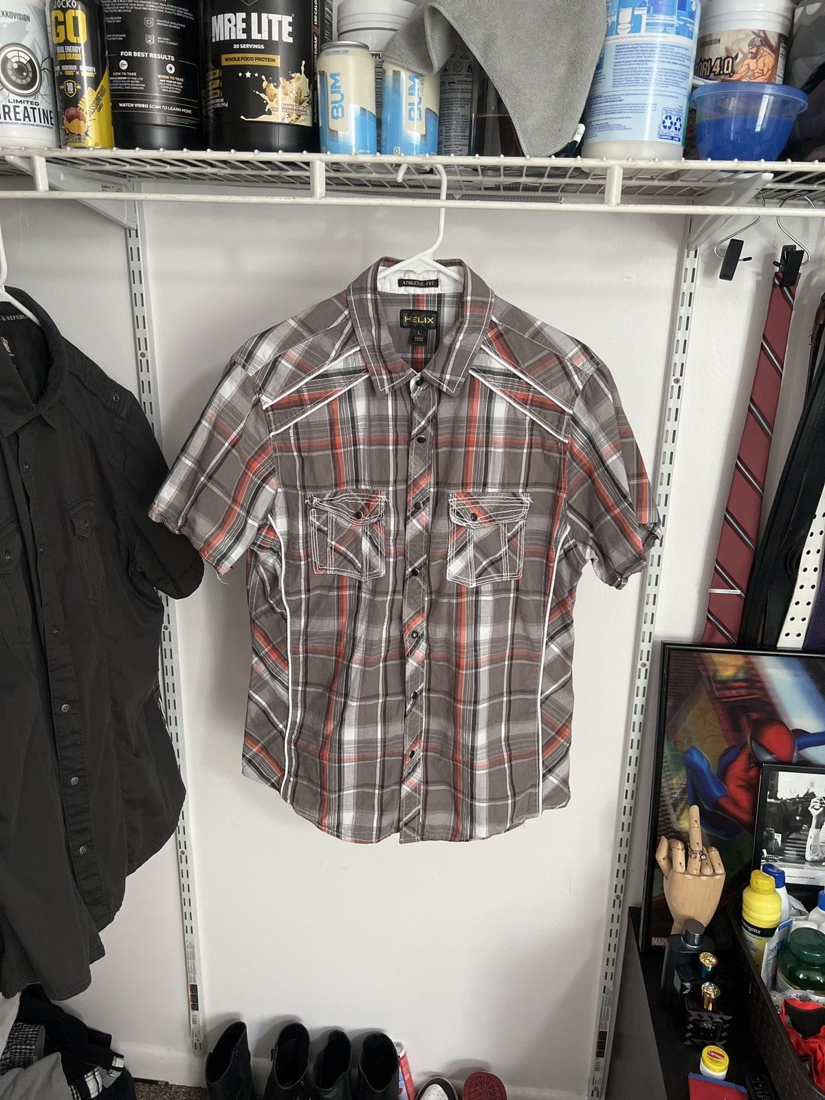 Helix Helix - Plaid Button Up Size US L / EU 52-54 / 3 - 1 Thumbnail
