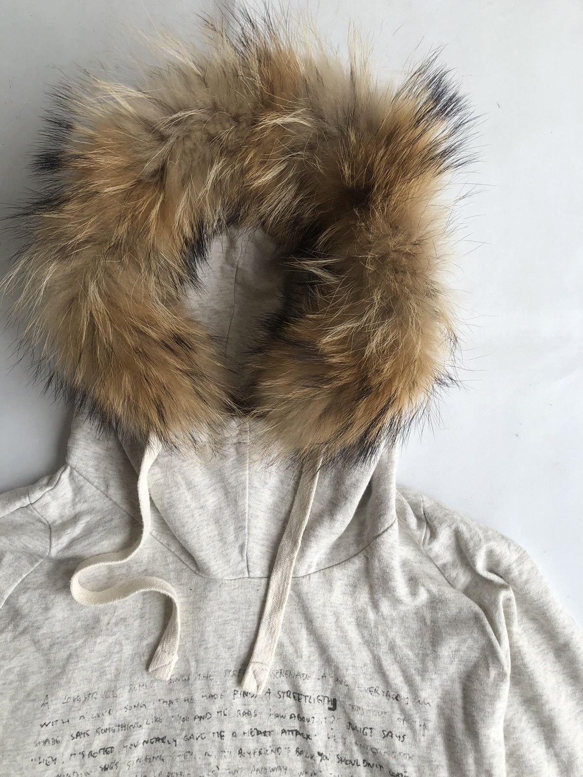 If Six Was Nine Japanese Poem Tate Faux Fur Hoodie Ifsixwasnine LGB Style Size US M / EU 48-50 / 2 - 8 Thumbnail