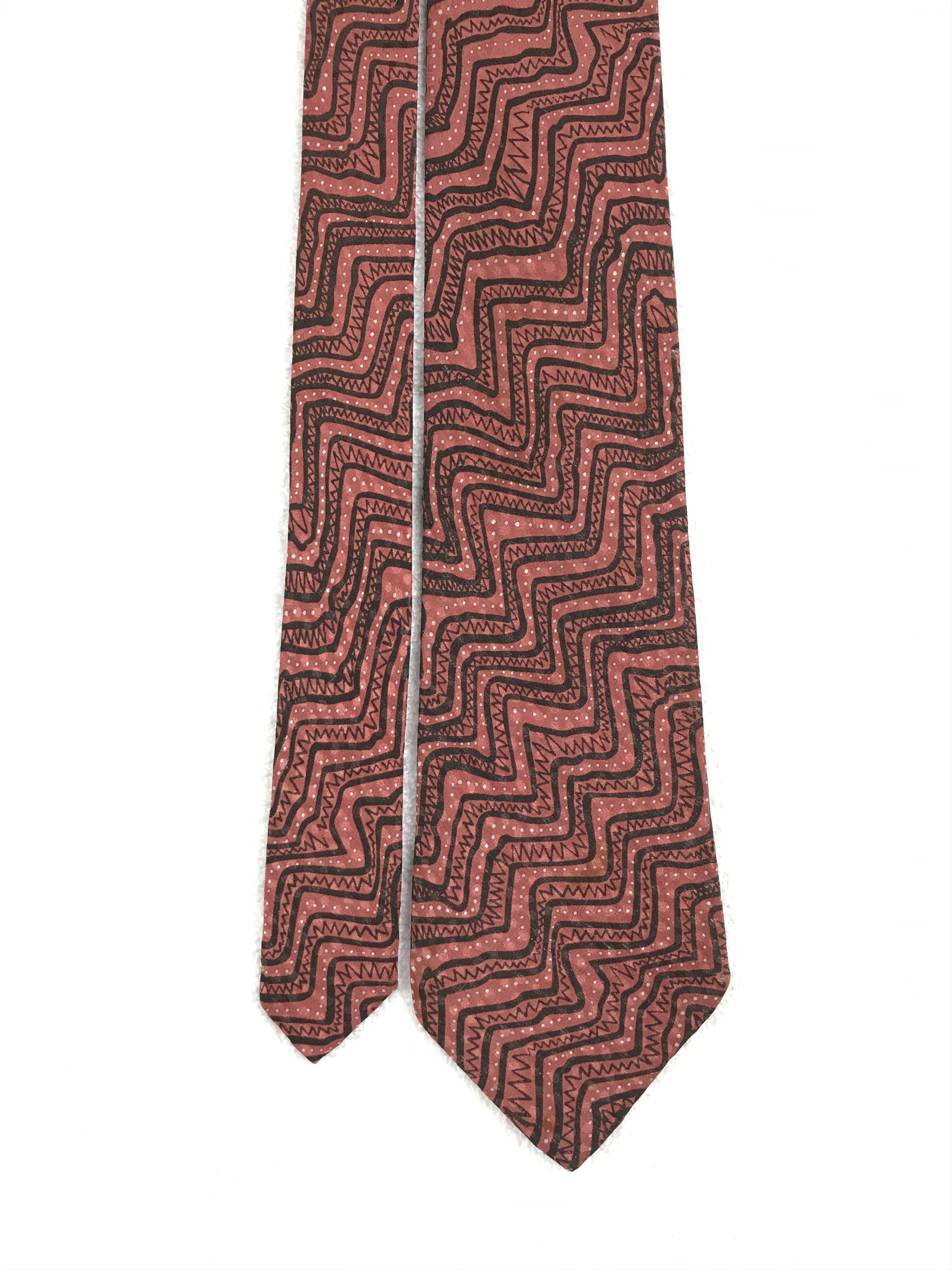 Designer × Louis Feraud × Vintage Vintage Louis Feraud Silk Necktie Size ONE SIZE - 3 Thumbnail