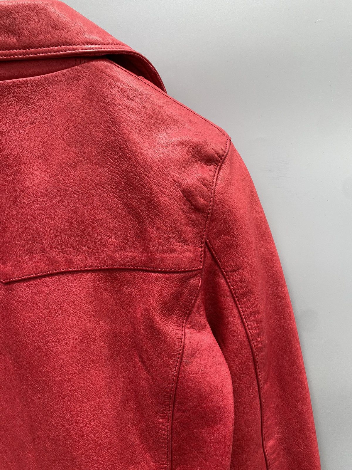 Hysteric Glamour A/W 2014- Hysteric Glamour- Double Rider Leather Jacket Size S / US 4 / IT 40 - 13 Thumbnail