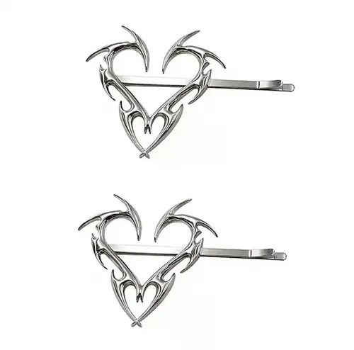 Japanese Brand × Other 2pcs Silver hair clip Size ONE SIZE - 4 Thumbnail