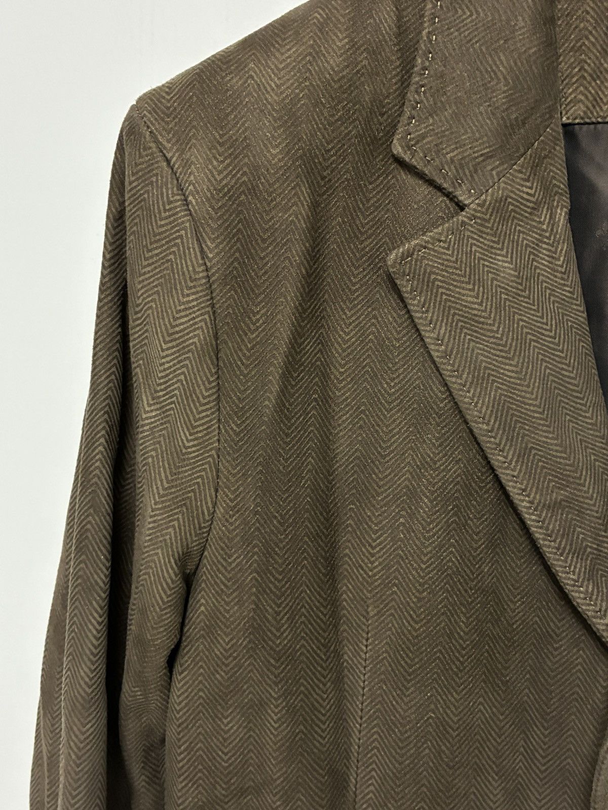 John Varvatos Rind Textured Leather Jacket Size EU 54 USA 44 Size US L / EU 52-54 / 3 - 9 Thumbnail