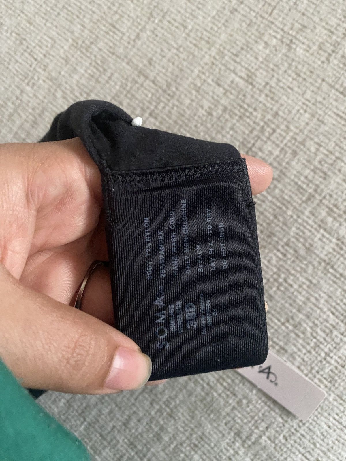 Other SOMA Enbliss cotton Size 38 D black Lined Wireless Bra NWT Size ONE SIZE - 7 Thumbnail