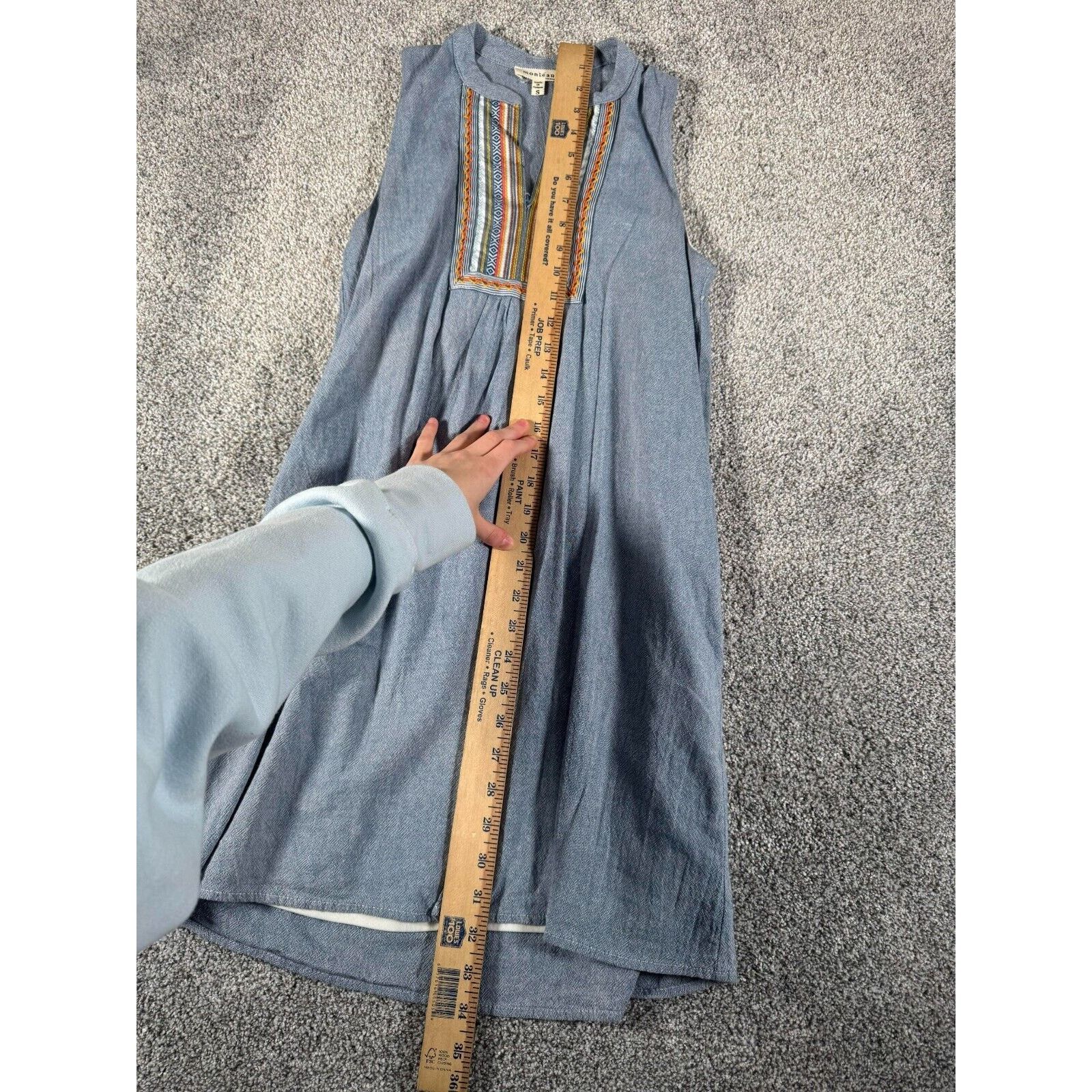 Other Monteau Dress Women Small Cottagecore Prairie Geometric Boho Size S / US 4 / IT 40 - 7 Thumbnail
