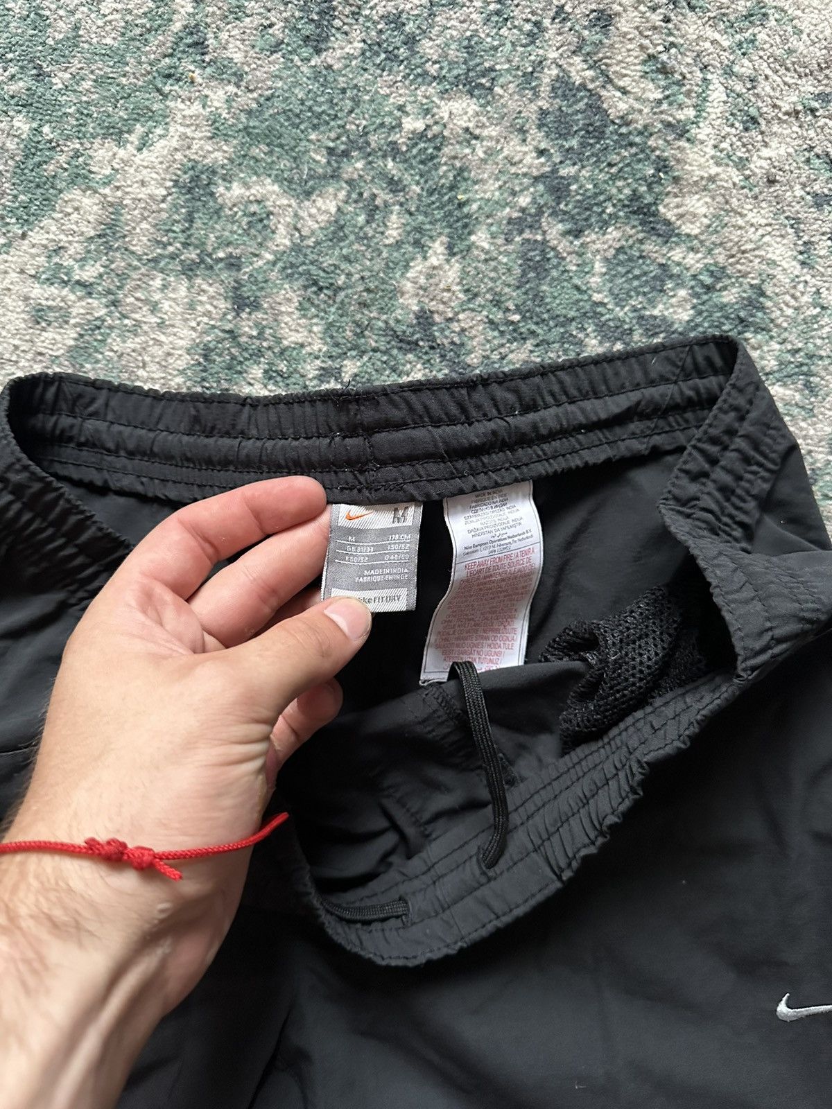 Nike × Skepta VINTAGE NIKE TN SKEPTA SWOOSH BAGGY NYLON TRACK PANTS M Size US 32 / EU 48 - 5 Thumbnail