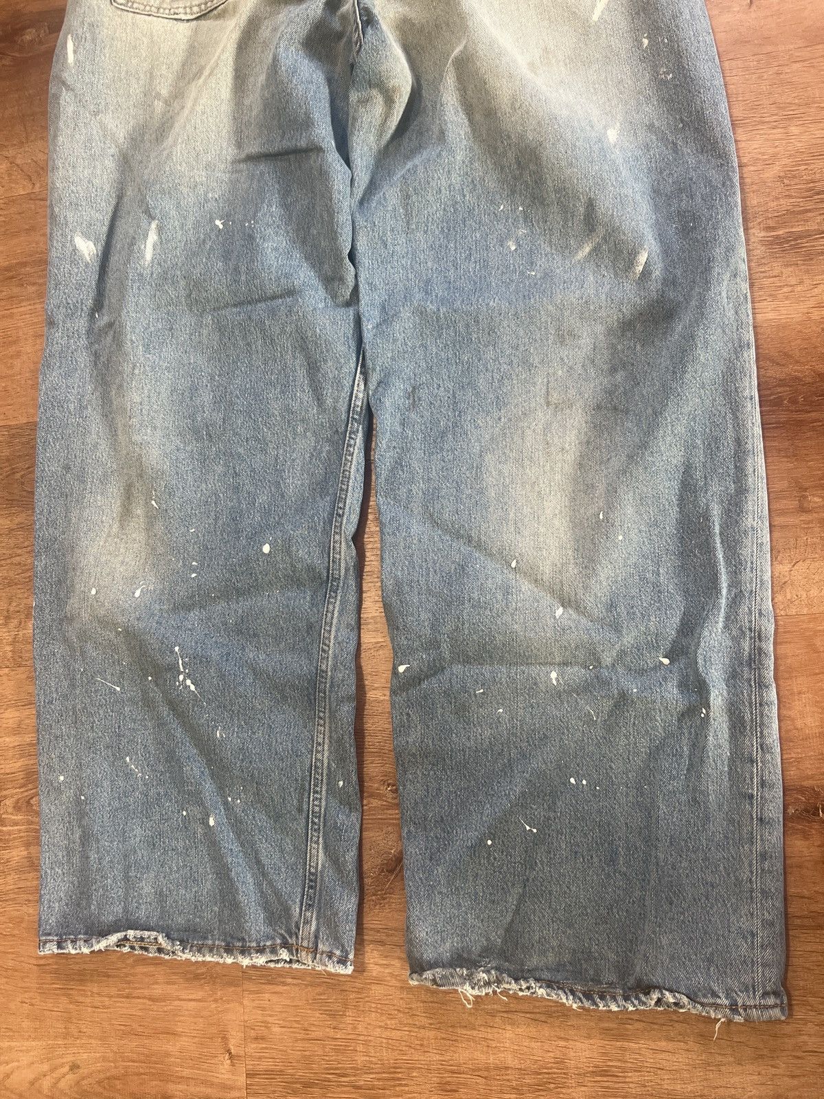 Acne Studios Acne Studios 1981m Paint Splatter Denim Size US 32 / EU 48 - 6 Thumbnail