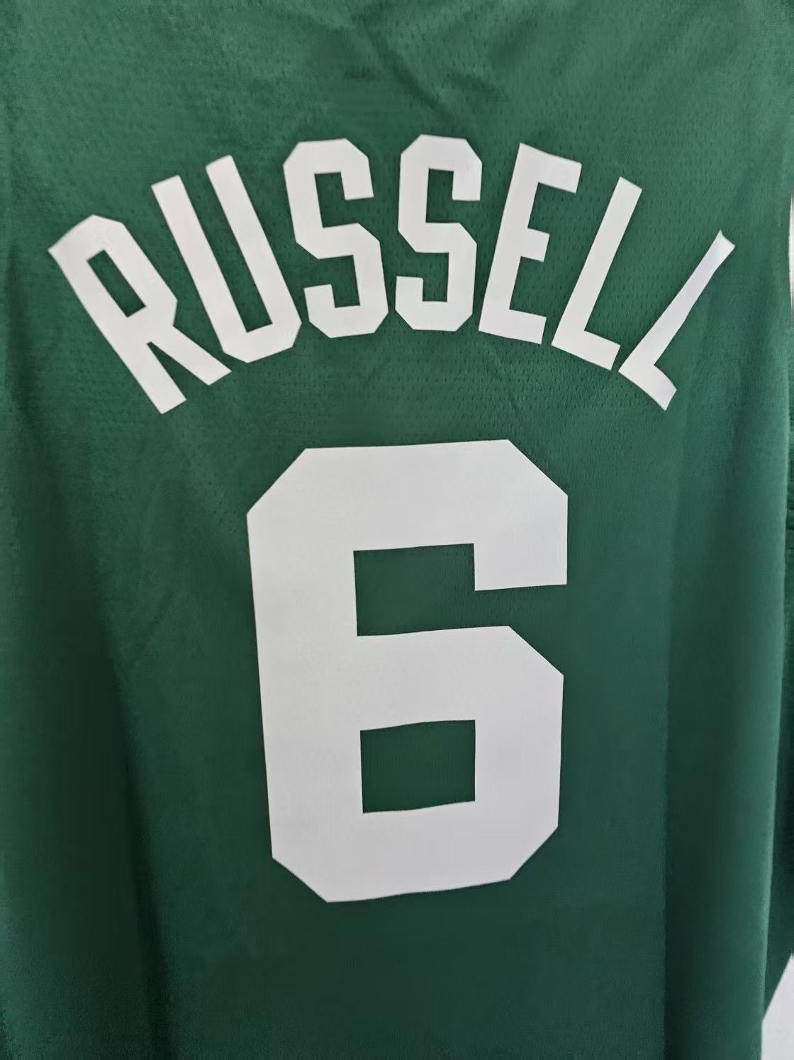 NBA Boston Celtics #6 Bill Russell Jersey Size US XL / EU 56 / 4 - 3 Thumbnail