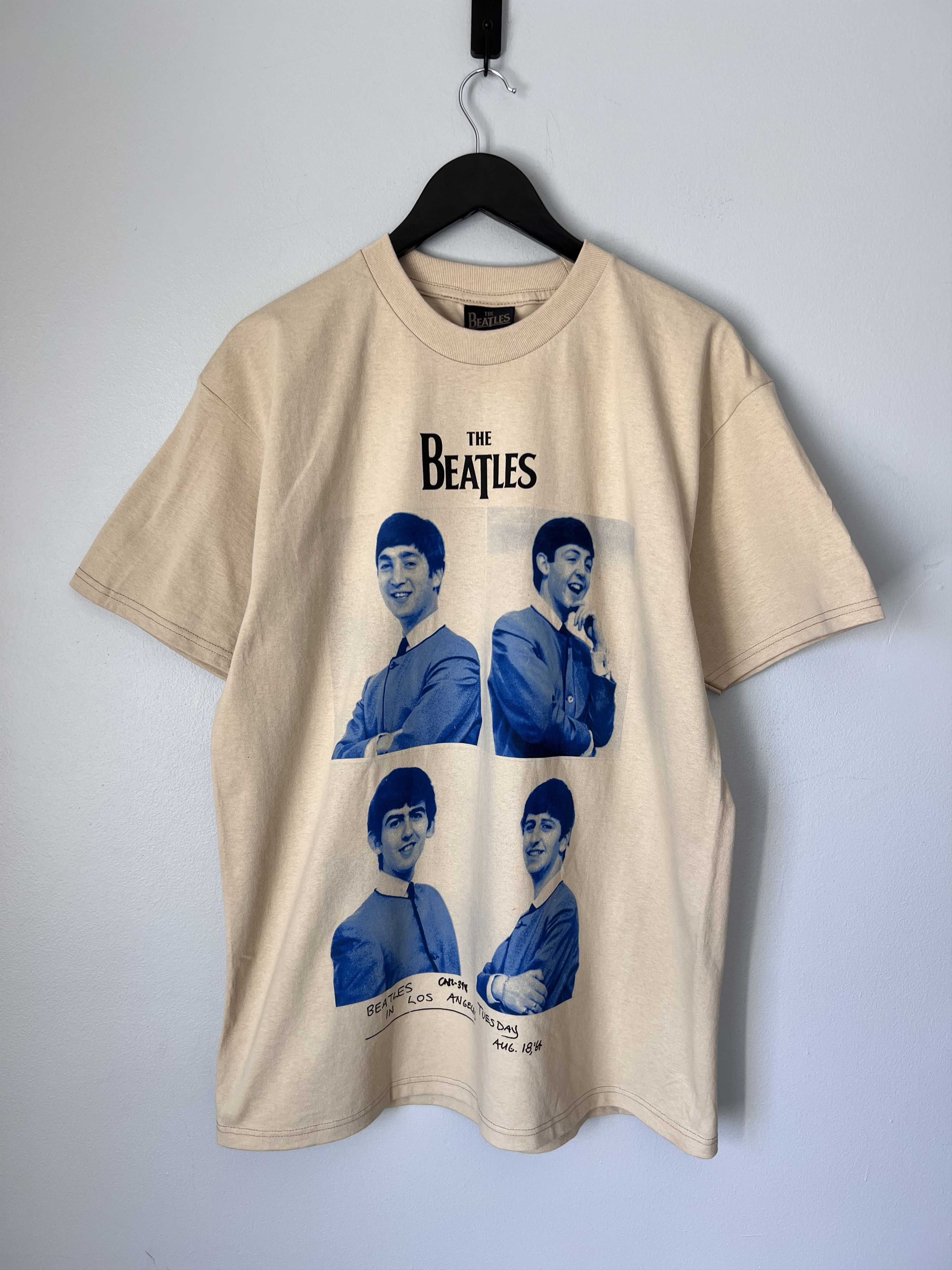 Online Ceramics Online Ceramics The Beatles Sixty Years Ago Tee in Beige Size US XL / EU 56 / 4 - 1 Thumbnail
