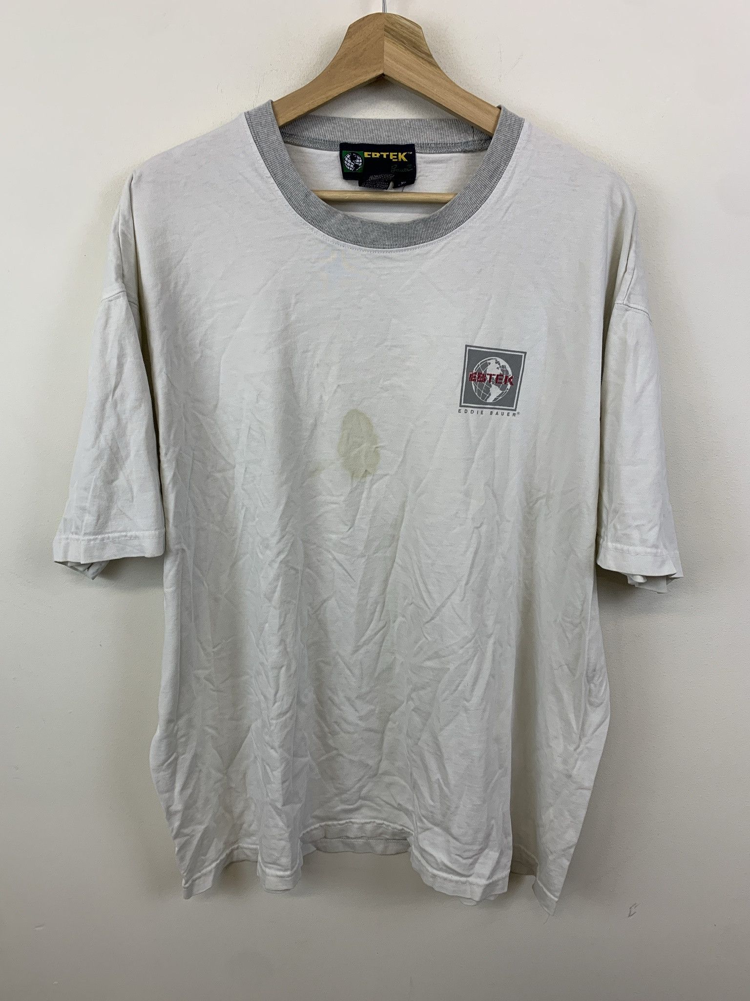 Eddie Bauer × Vintage Vintage 1990s Ebtek Eddie Bauer Ringer Tee Size XL Size US XL / EU 56 / 4 - 1 Thumbnail
