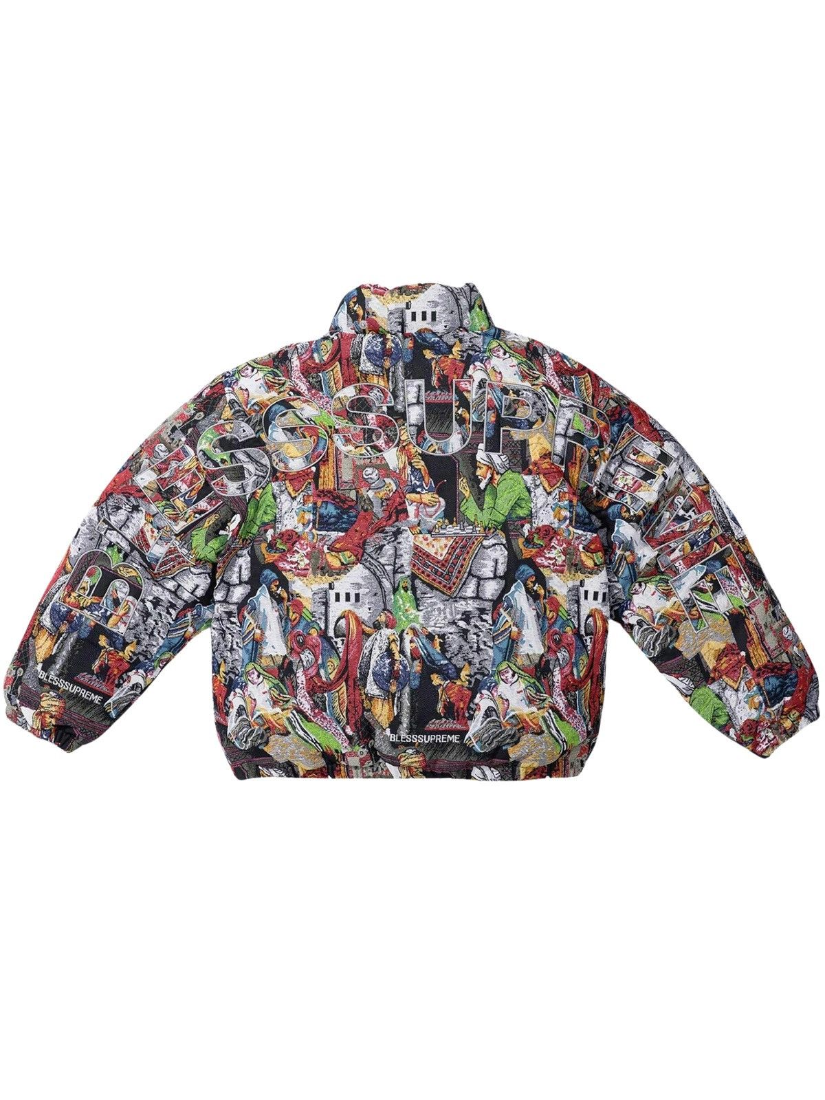 Supreme Supreme × BLESS FW23 Tapestry Down Puffer Jacket – Size M Size US M / EU 48-50 / 2 - 8 Thumbnail
