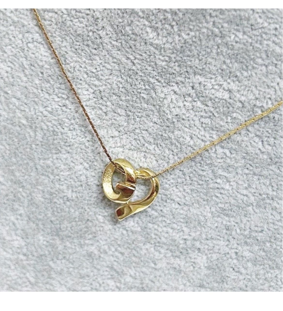 Givenchy Authentic Givenchy Rare Vintage GHeart Gold Vermeil Necklace Size ONE SIZE - 4 Thumbnail