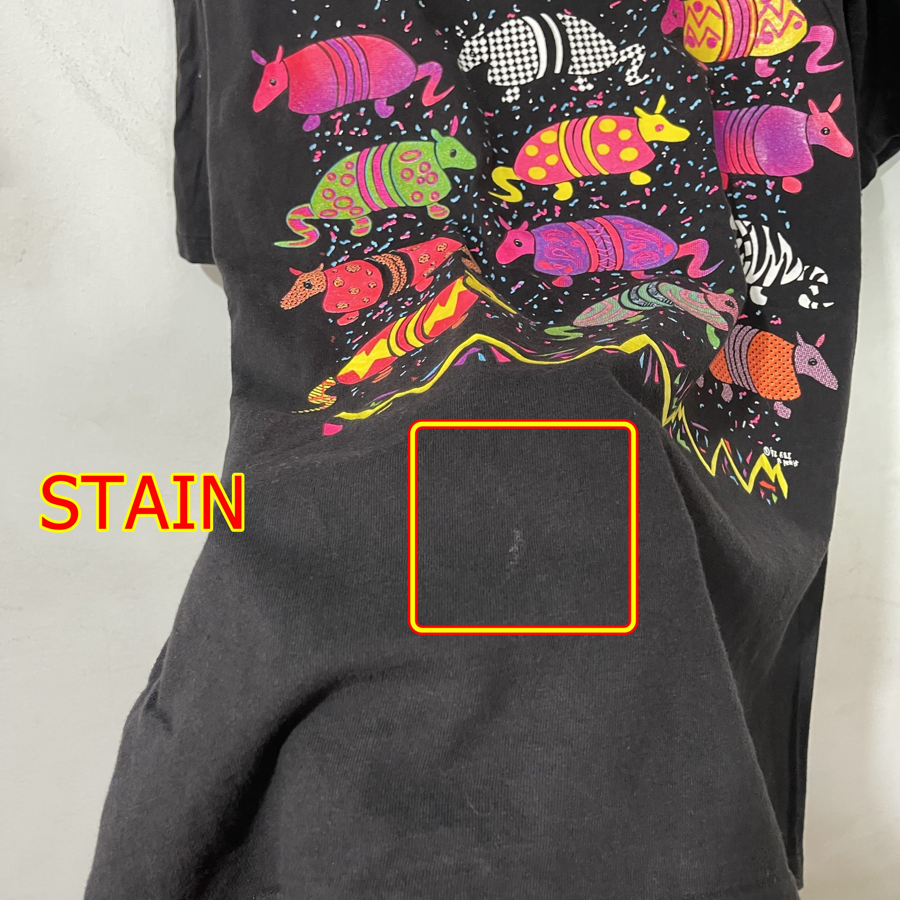Vintage Vintage 90s Texas Armadill T-Shirt Size US M / EU 48-50 / 2 - 6 Thumbnail