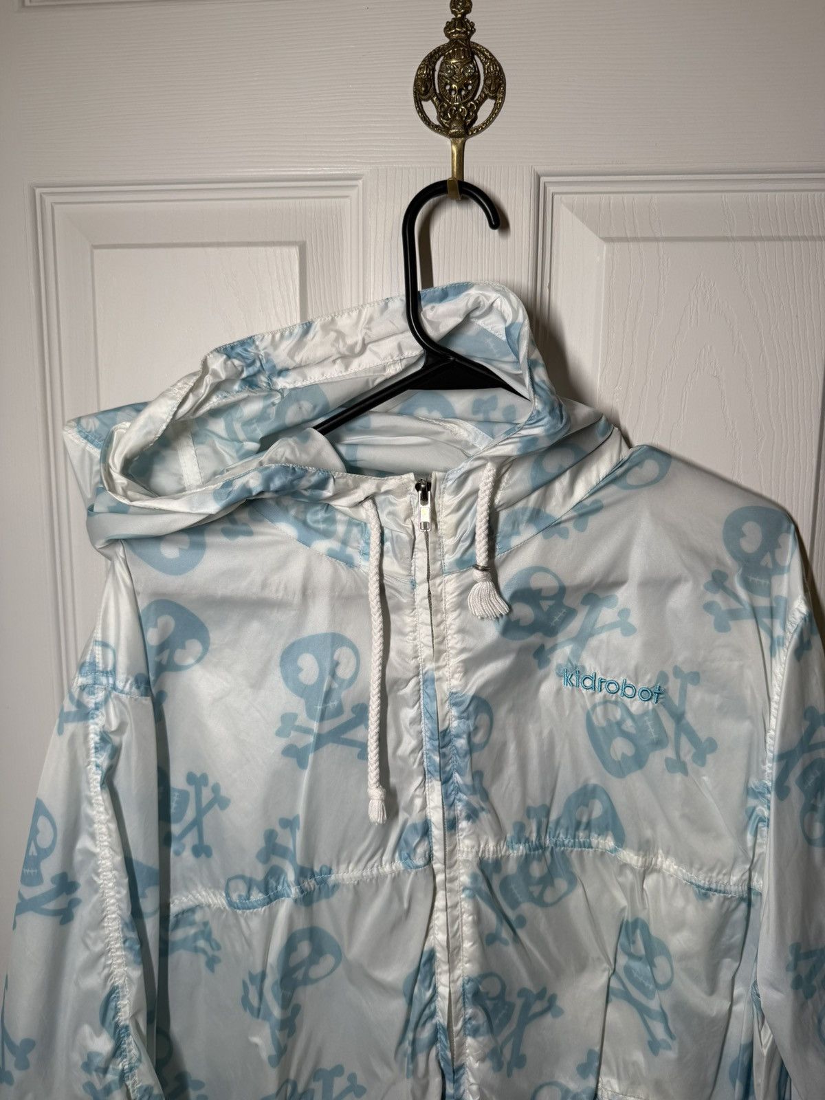 Kid Robot Kid Robot Skull Print Windbreaker Size US XL / EU 56 / 4 - 2 Thumbnail