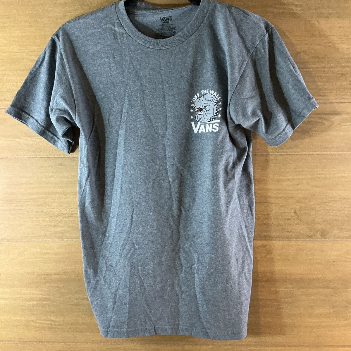 Vans Vans Men’s Small Charcoal Gray Logo Graphic Tee T‑Shirt Size US S / EU 44-46 / 1 - 1 Thumbnail