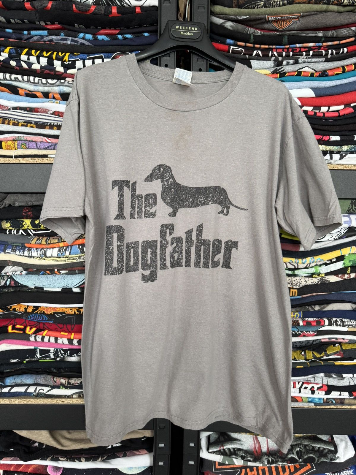 Port & Company The dogfather funny humor tee Size US M / EU 48-50 / 2 - 2 Thumbnail