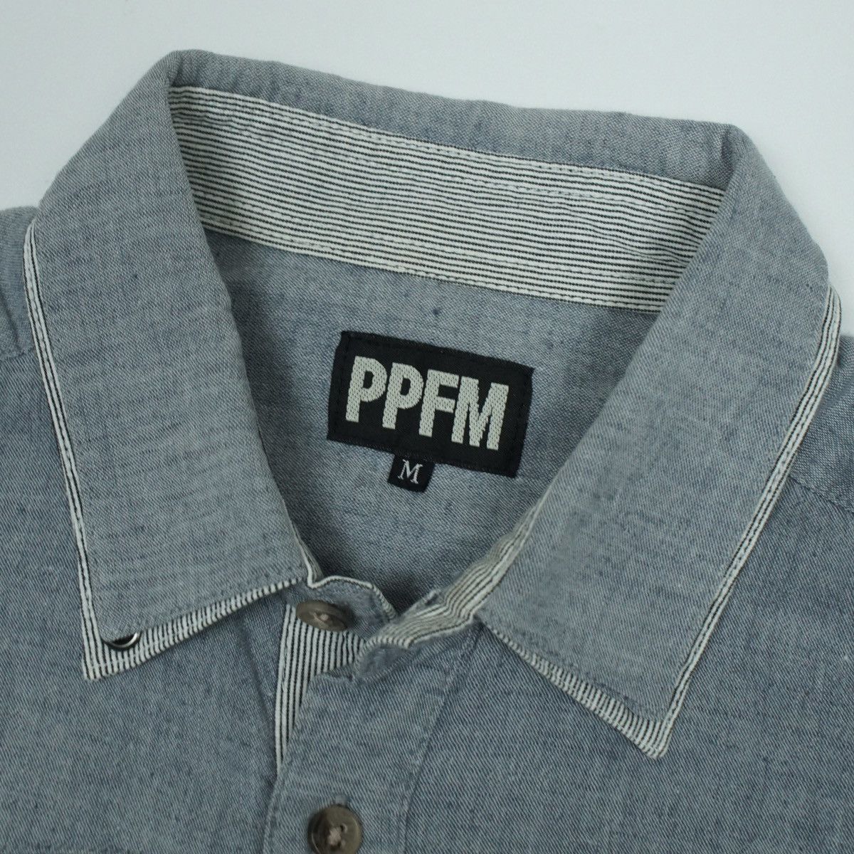 PPFM *NoTariff PPFM Skinny 3/4 Sleeve Shirt Size US M / EU 48-50 / 2 - 2 Thumbnail