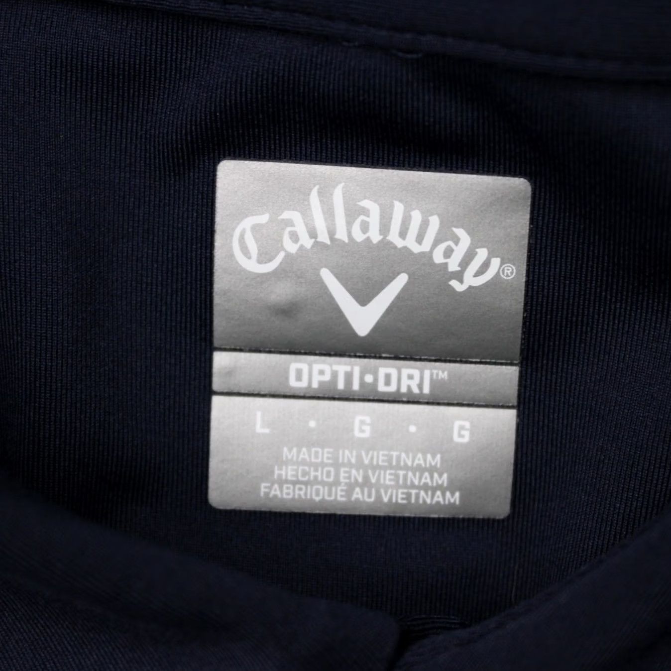 Callaway Callaway Polo Shirt Men L Blue Opti-Dri Short Sleeve Golf Polyester 100% Poly Pullover Size US L / EU 52-54 / 3 - 6 Thumbnail