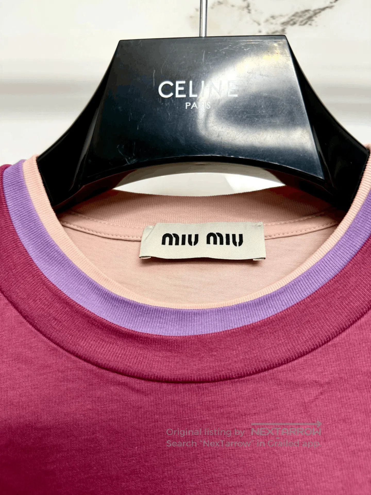 Miu Miu Miu Miu 24SS Pink 3. Size XS / US 0-2 / IT 36-38 - 2 Thumbnail