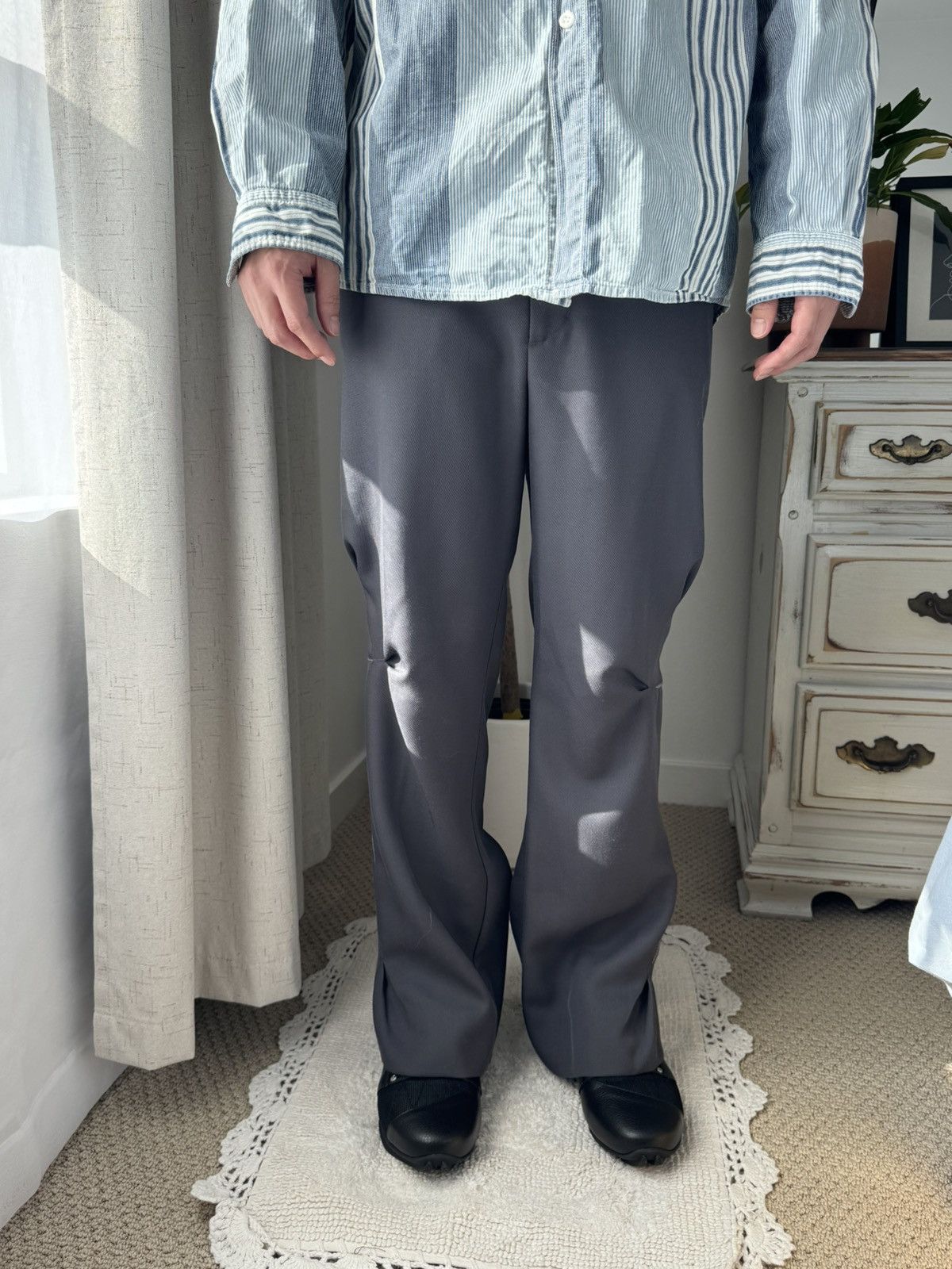 Kiko Kostadinov Ohne K-Dart trousers (hemmed) Size US 32 / EU 48 - 8 Thumbnail