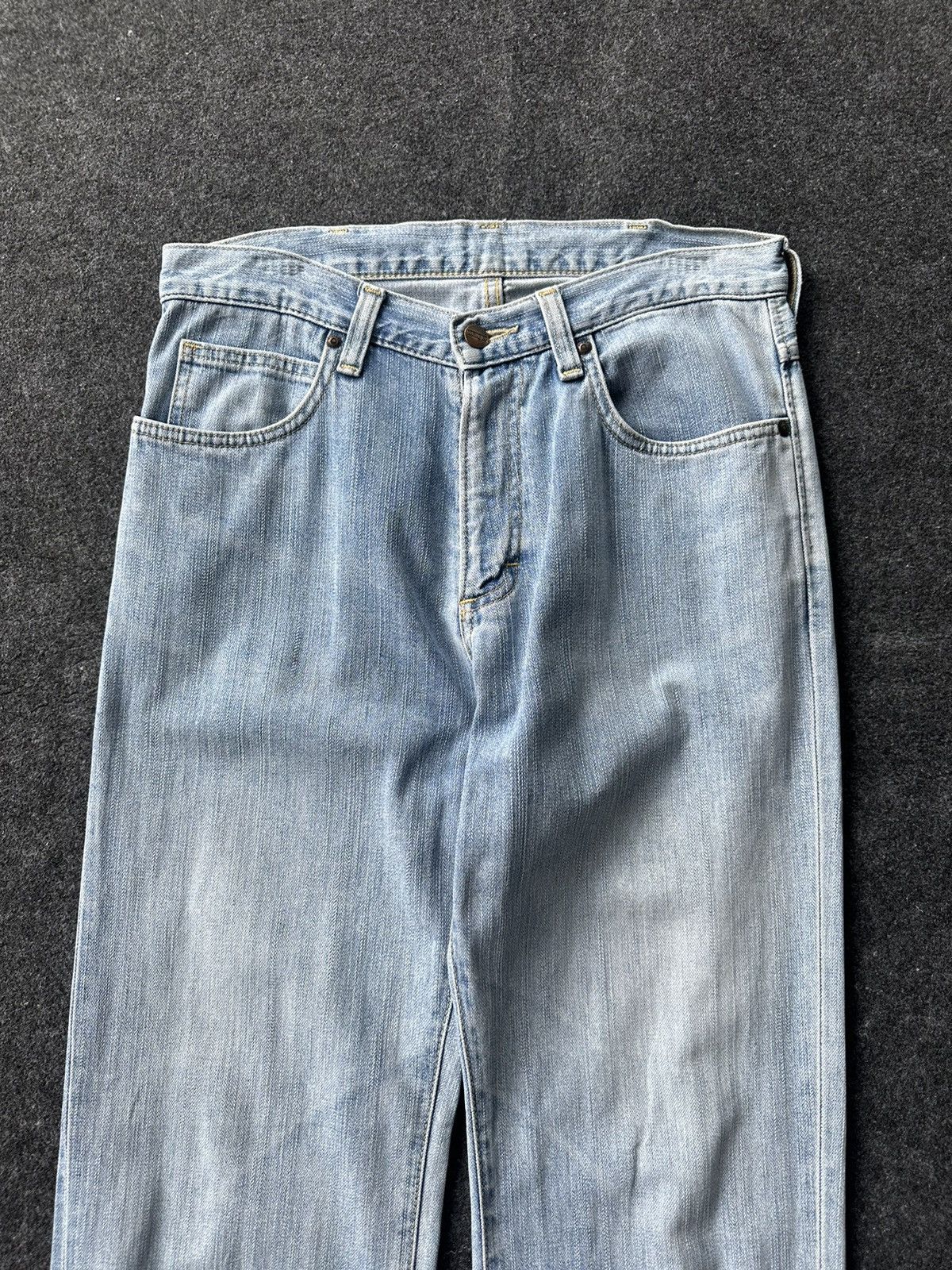 Fadeless × Vintage × Wrangler Wrangler Vintage Light Blue Washed Denim D193 Size US 30 / EU 46 - 3 Thumbnail