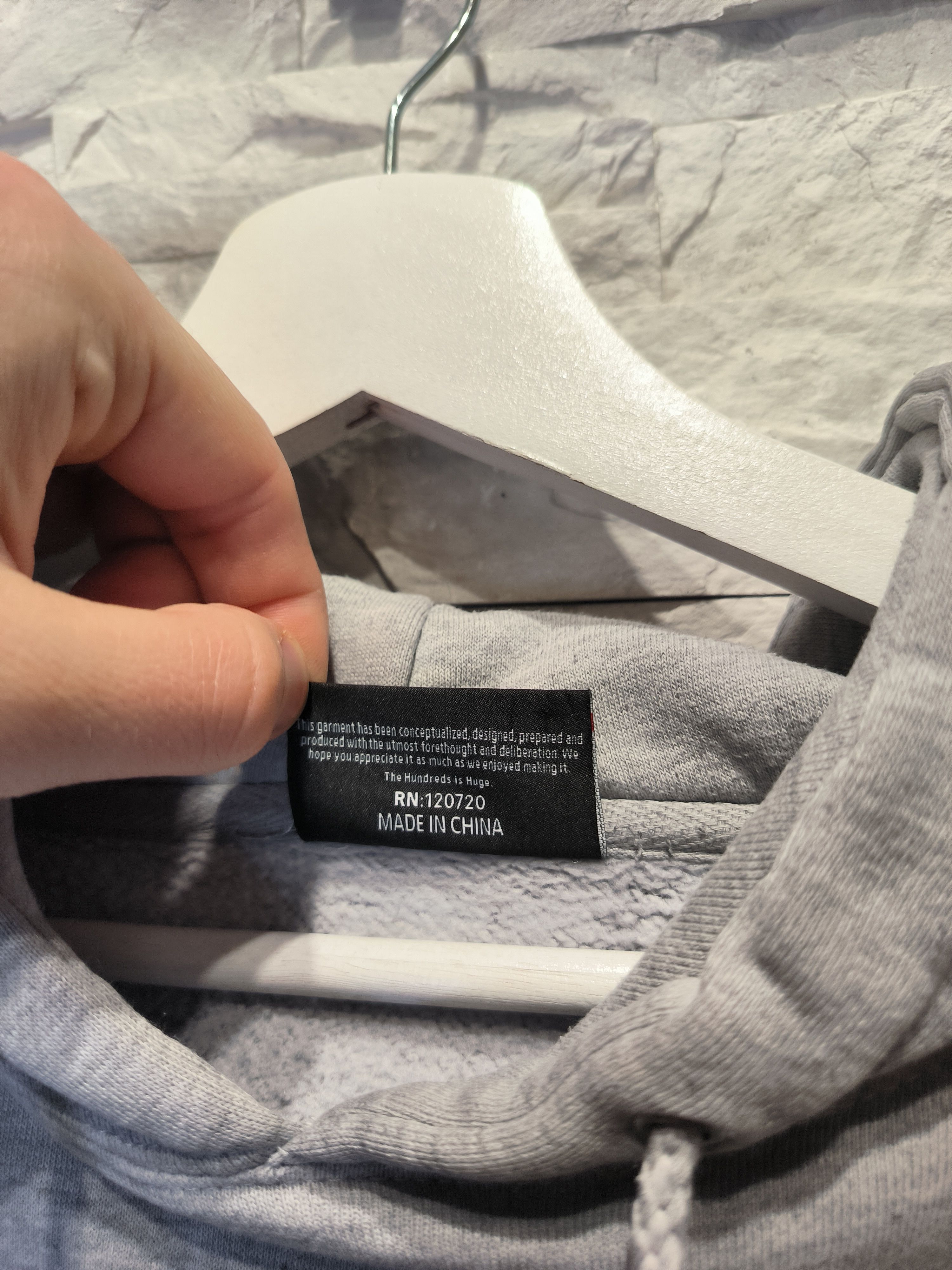 The Hundreds The Hundreds Hoodie Gray Logo Vintage Size US S / EU 44-46 / 1 - 5 Thumbnail