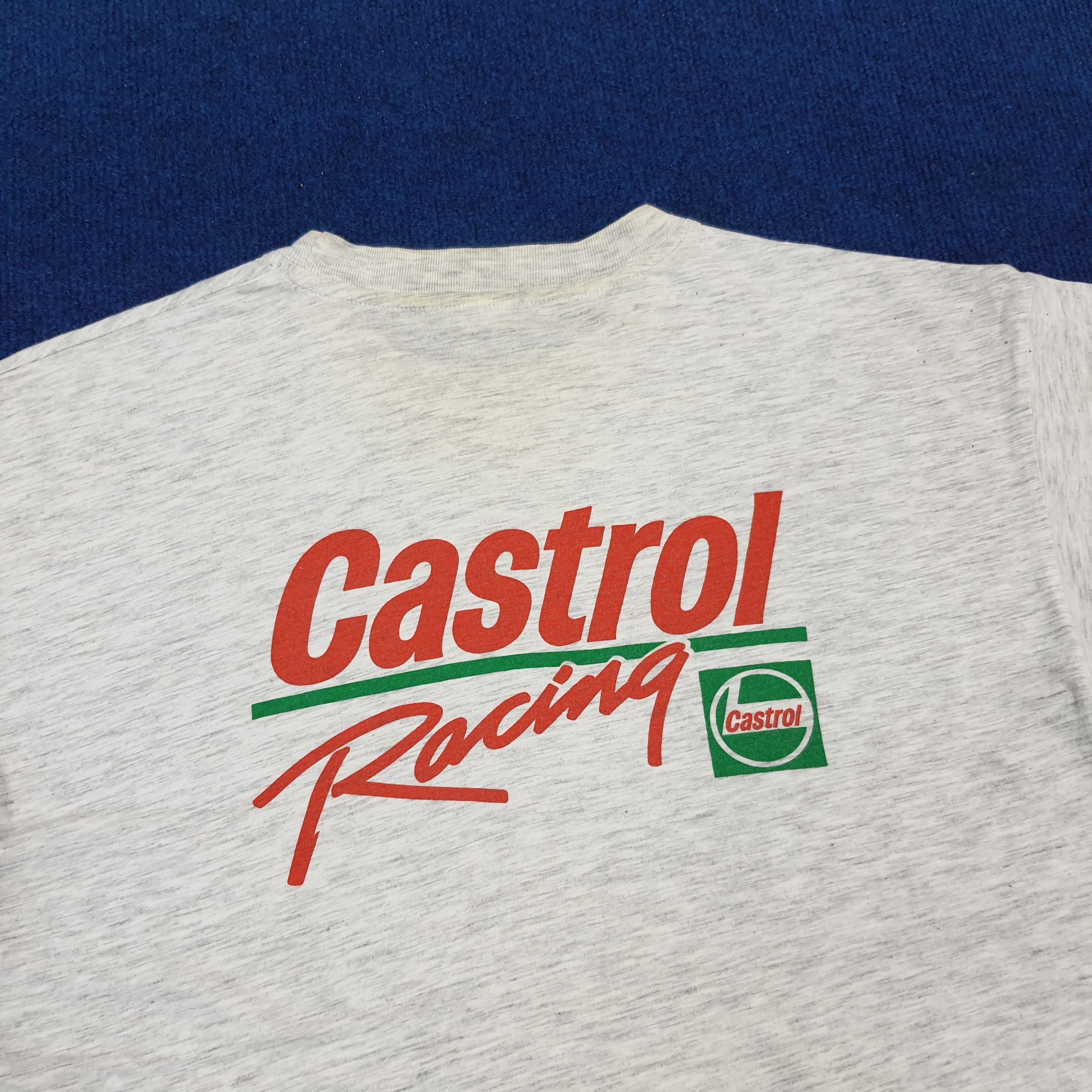 Vintage Vintage Castrol Racing Motorsports Tshirt Size US L / EU 52-54 / 3 - 2 Thumbnail
