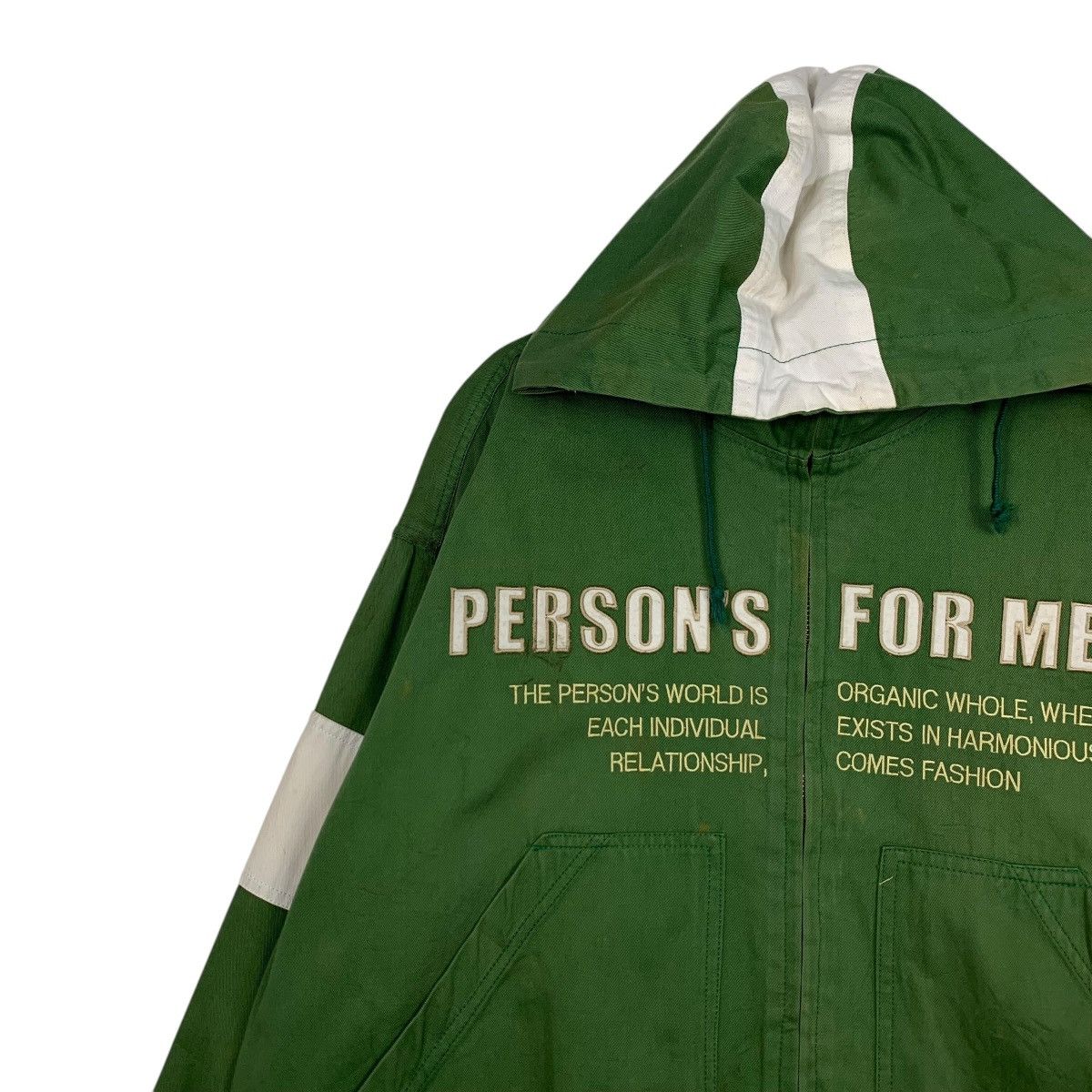 Japanese Brand Vintage PERSON’S FOR MEN Big Logo Hoodie Jacket #2100-C92 Size US XL / EU 56 / 4 - 6 Thumbnail