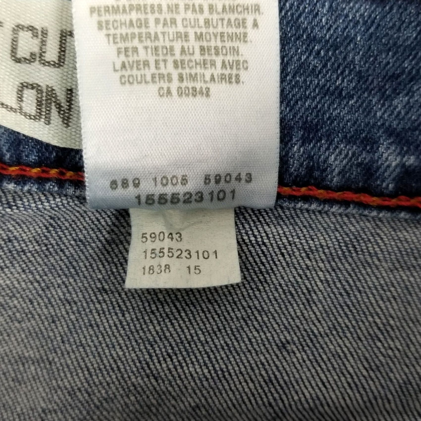 Levi's Levi's 550 Relaxed Boot Cut Jeans 30X30 Blue Denim Mid Rise Med Wash Womens Jeans Size 30" / US 8 / IT 44 - 5 Thumbnail