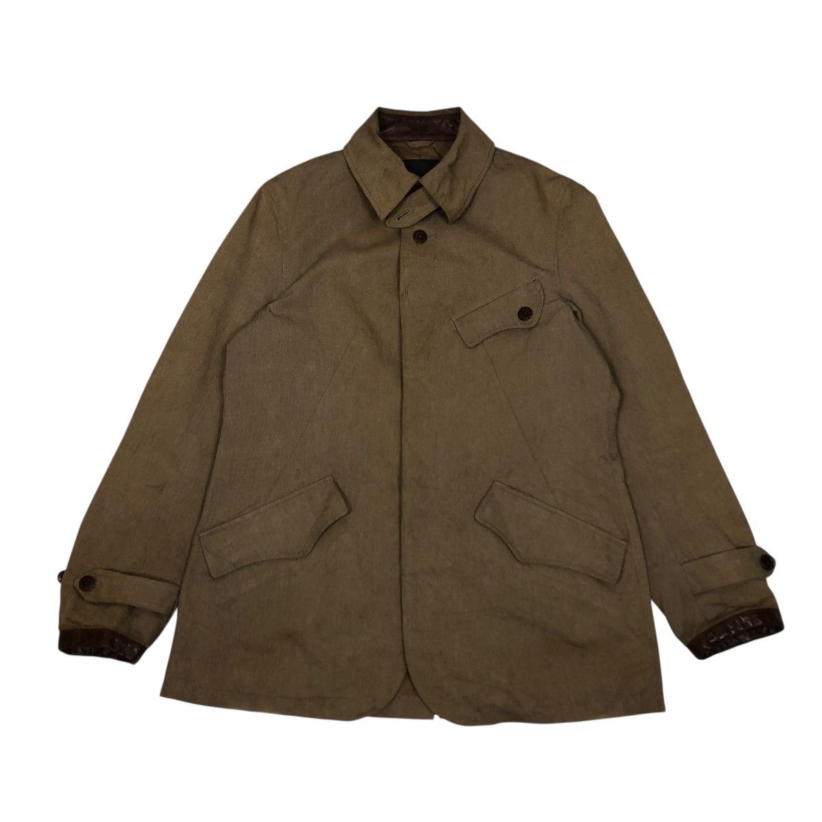 Japanese Brand 🔥VINTAGE CHORE WORK JACKET BUTTON EDITION ISSEY MIYAKE Size US M / EU 48-50 / 2 - 1 Thumbnail