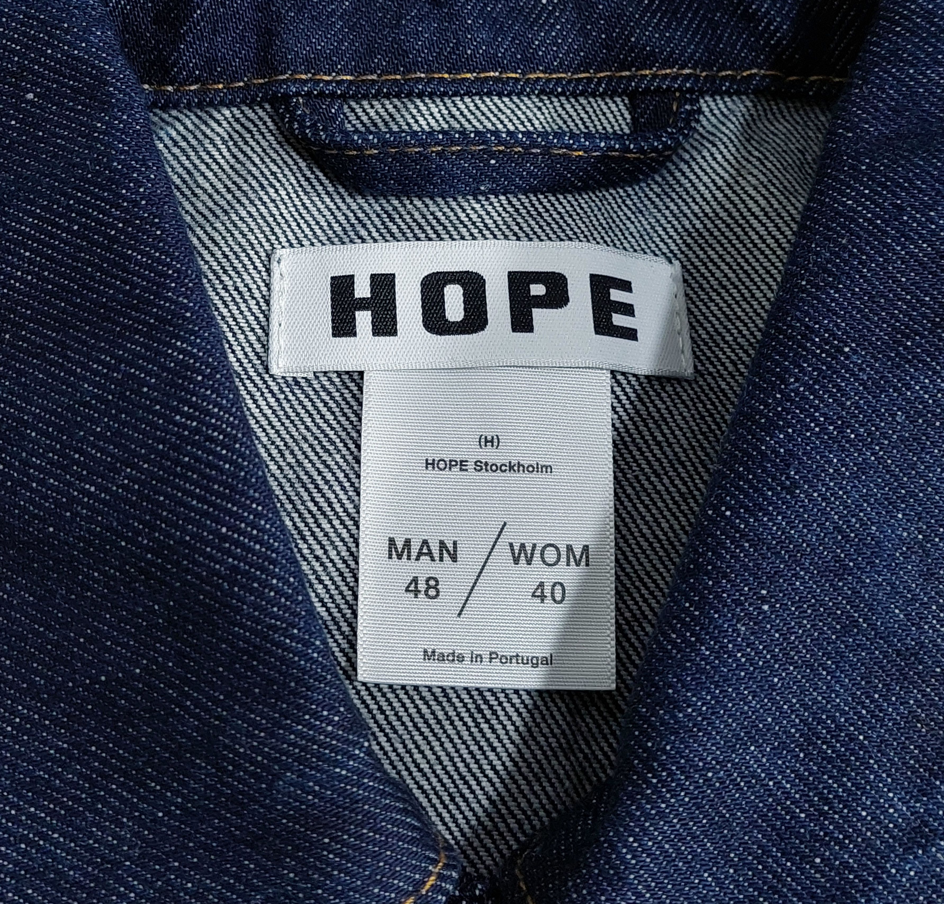 Hope hoof denim jacket - denim M Size US M / EU 48-50 / 2 - 3 Thumbnail