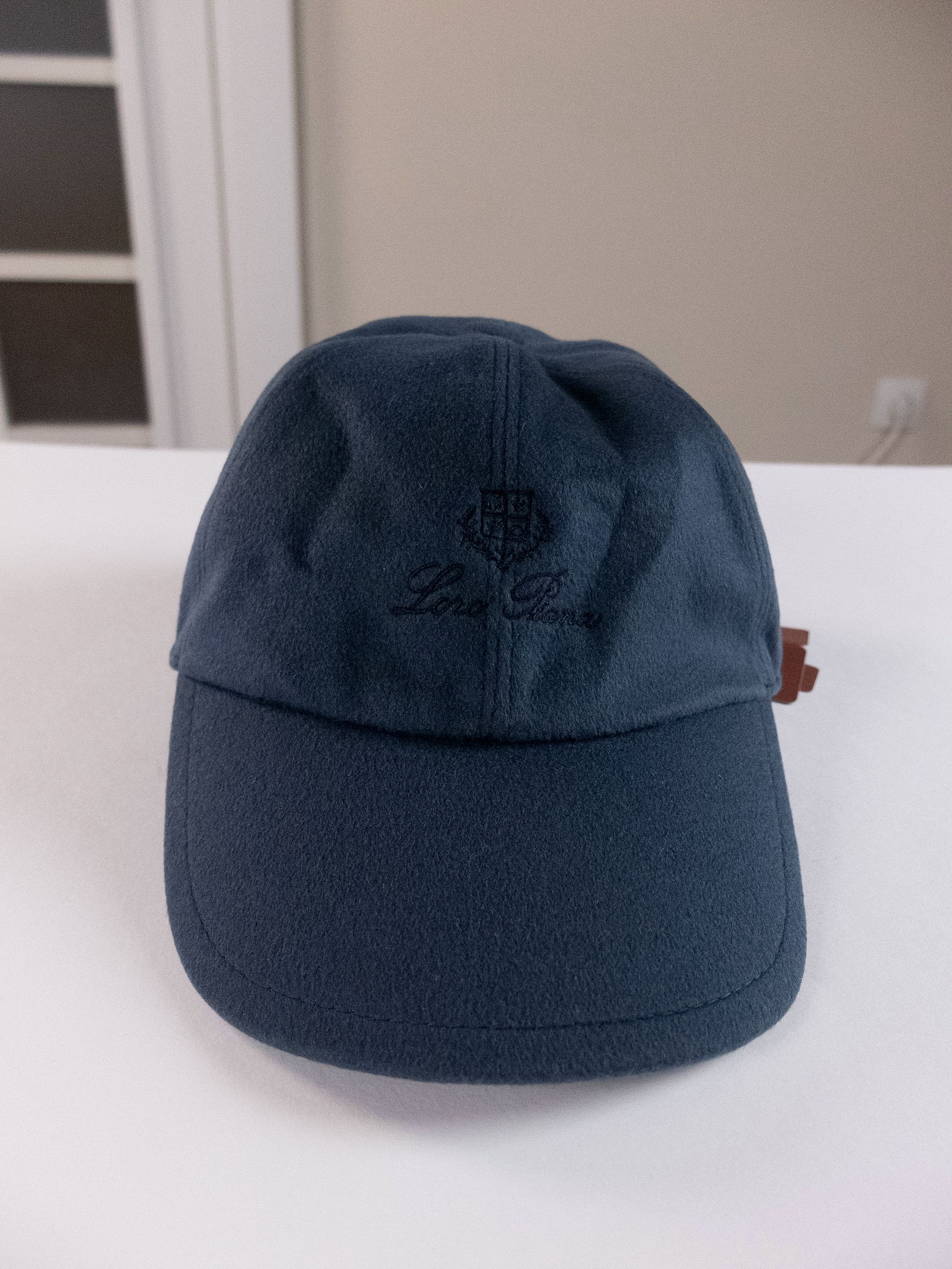 Loro Piana LORO PIANA blue velvet cashmere baseball cap Medium Size ONE SIZE - 2 Thumbnail