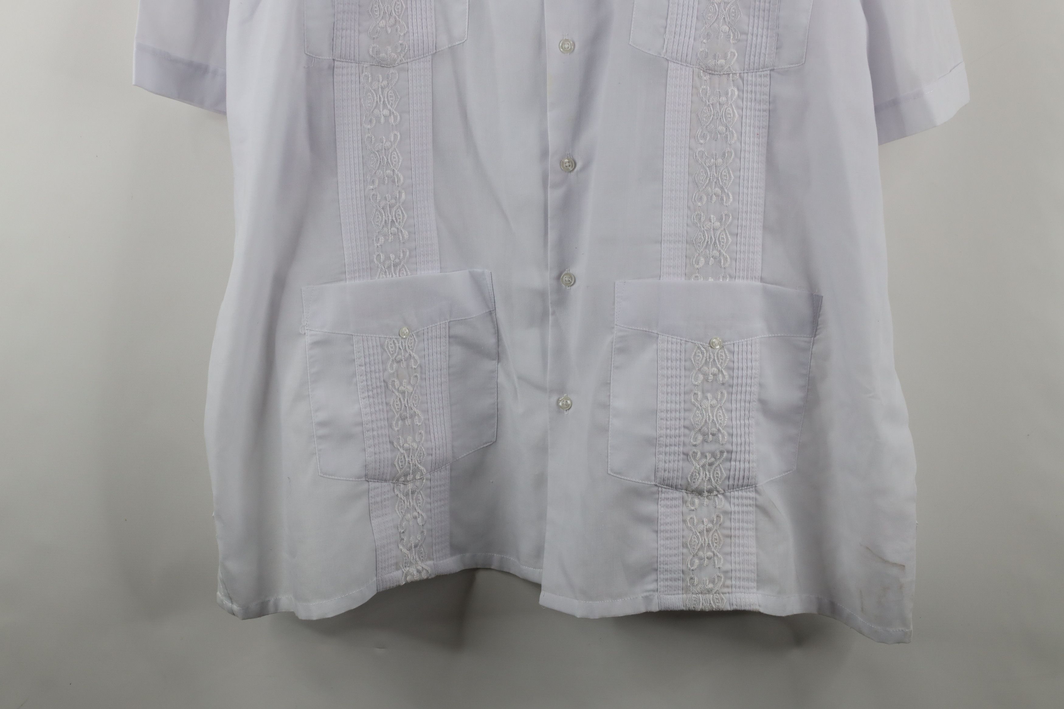 Vintage Vintage 90s Streetwear Rockabilly Embroidered Button Shirt Size US XXL / EU 58 / 5 - 3 Thumbnail