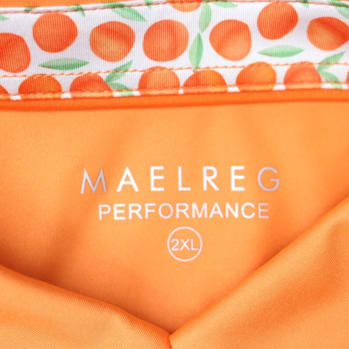 Vintage Maelreg Performance Polo Shirt Men 2XL XXL Orange Golf Poly Stretch Short Sleeve Size US XXL / EU 58 / 5 - 6 Thumbnail