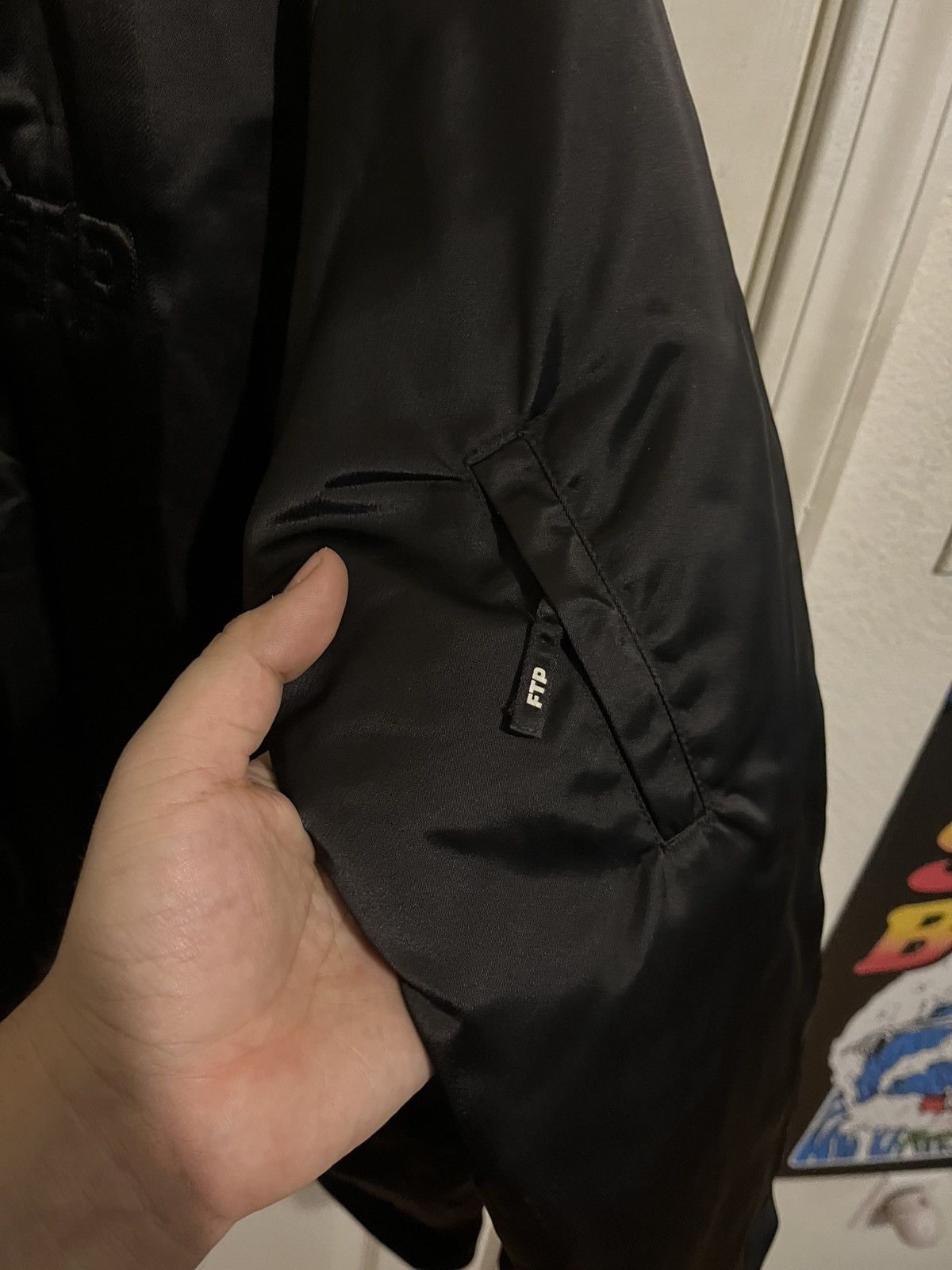 Fuck The Population FTP Reversible Bomber Size US L / EU 52-54 / 3 - 3 Thumbnail