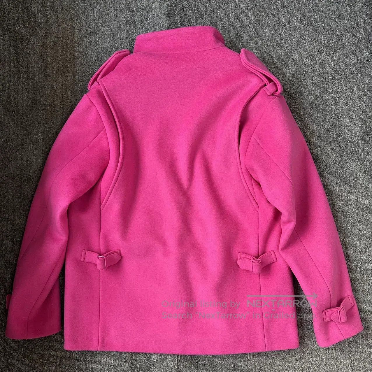 Louis Vuitton Louis Vuitton Pink Wool Coat. Size US XL / EU 56 / 4 - 3 Thumbnail