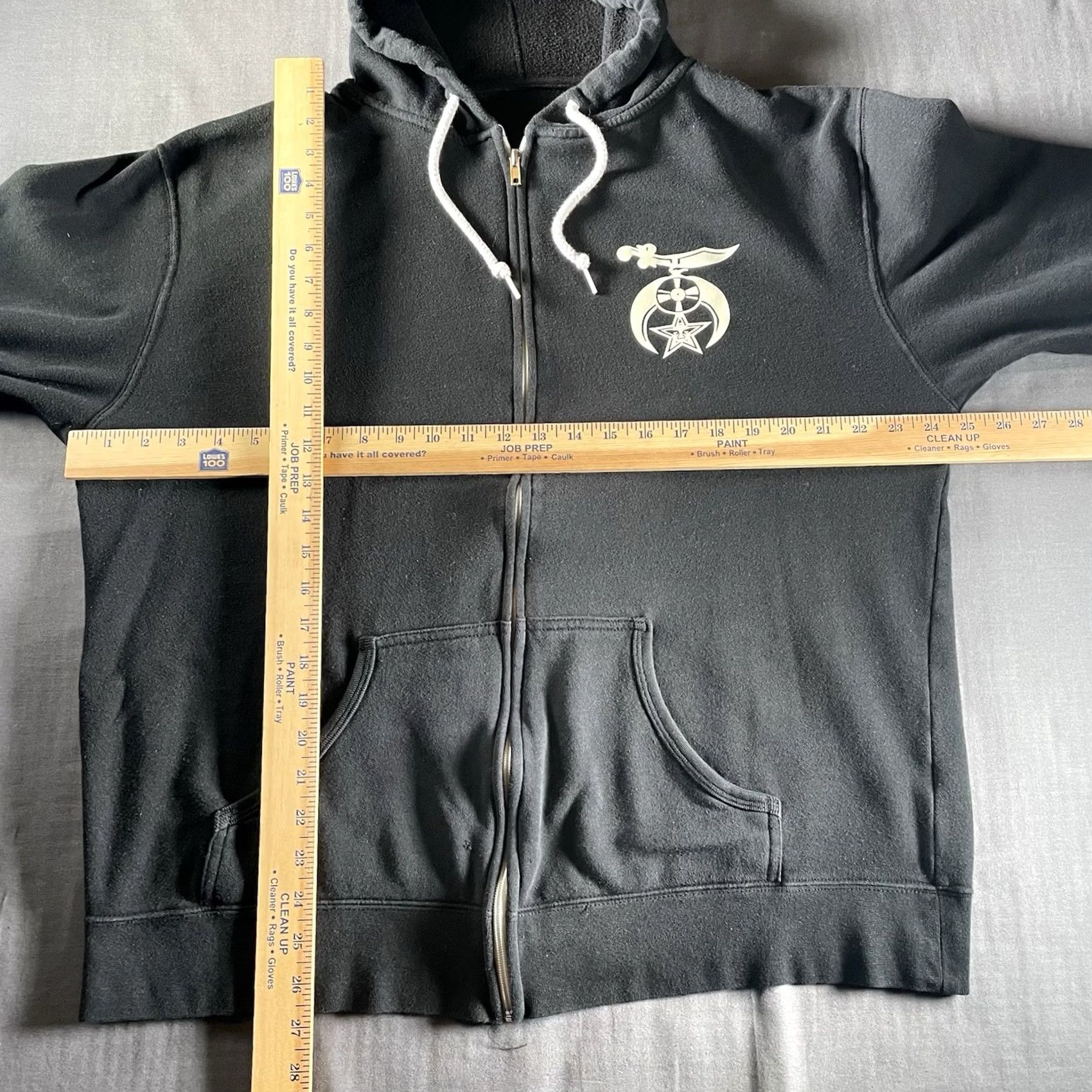 Obey OBEY Hoodie Men XL Casbah San Diego 35th Anniversary Music Bar Shepard Fairey Black Full Zip Mens Size US XL / EU 56 / 4 - 7 Thumbnail