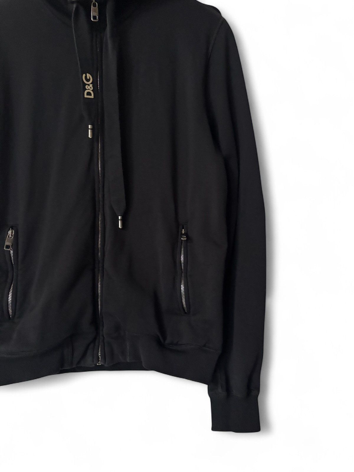 Dolce & Gabbana Dolce Gabbana Logo Zip Hoodie Size US M / EU 48-50 / 2 - 5 Thumbnail