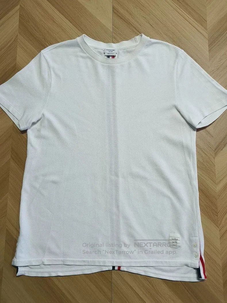 Thom Browne Thom Browne Striped Short Sleeve T. Size US L / EU 52-54 / 3 - 1 Thumbnail