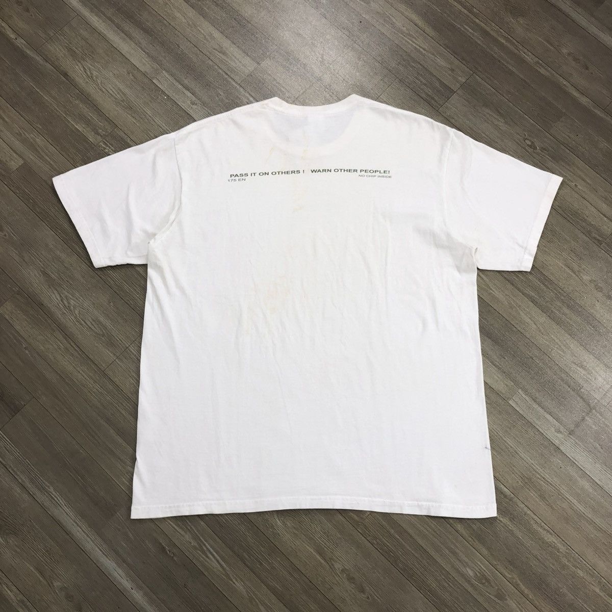 Supreme AW22 Supreme Warning Tee Made in USA Fuct Skateboard Hype Size US XL / EU 56 / 4 - 9 Thumbnail